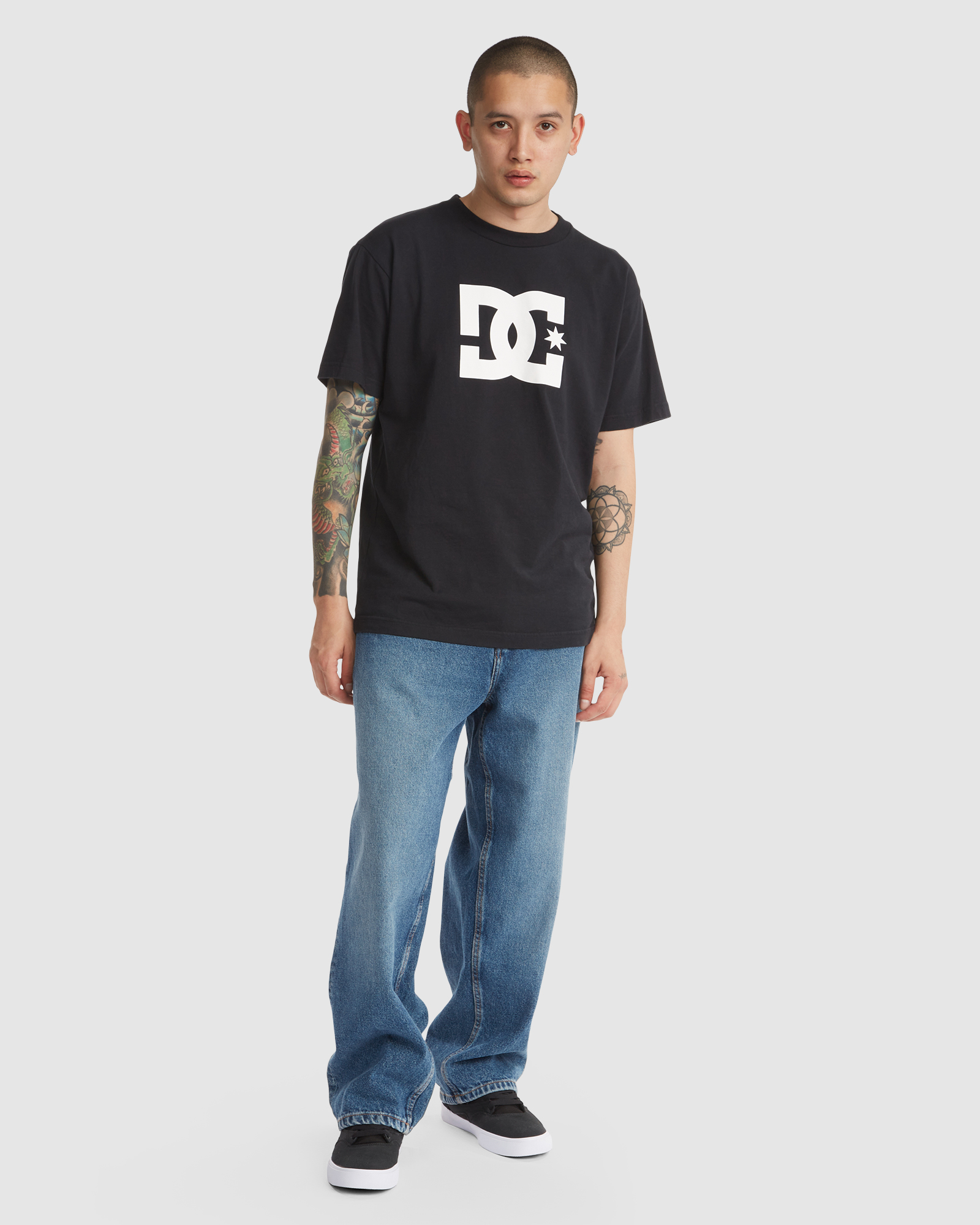 Dc Shoes Men's Worker Baggy Jeans - Medium Indigo | SurfStitch