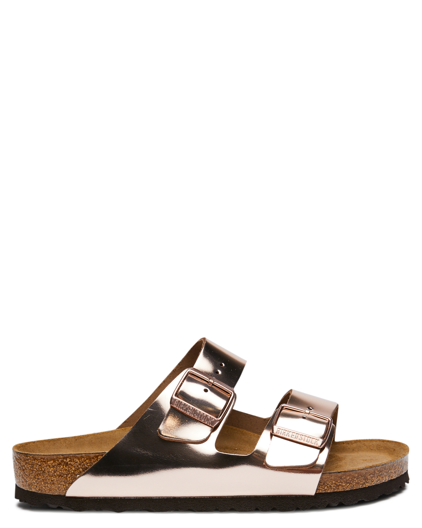 women's birkenstock metallic arizona sandals