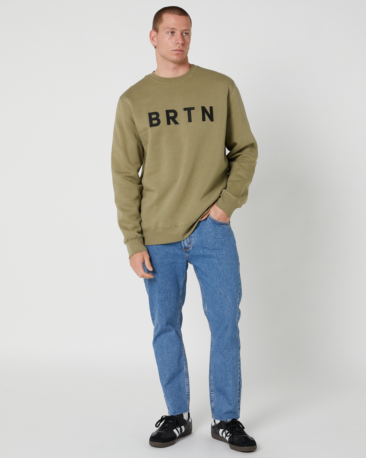 Burton crew neck jumper shop