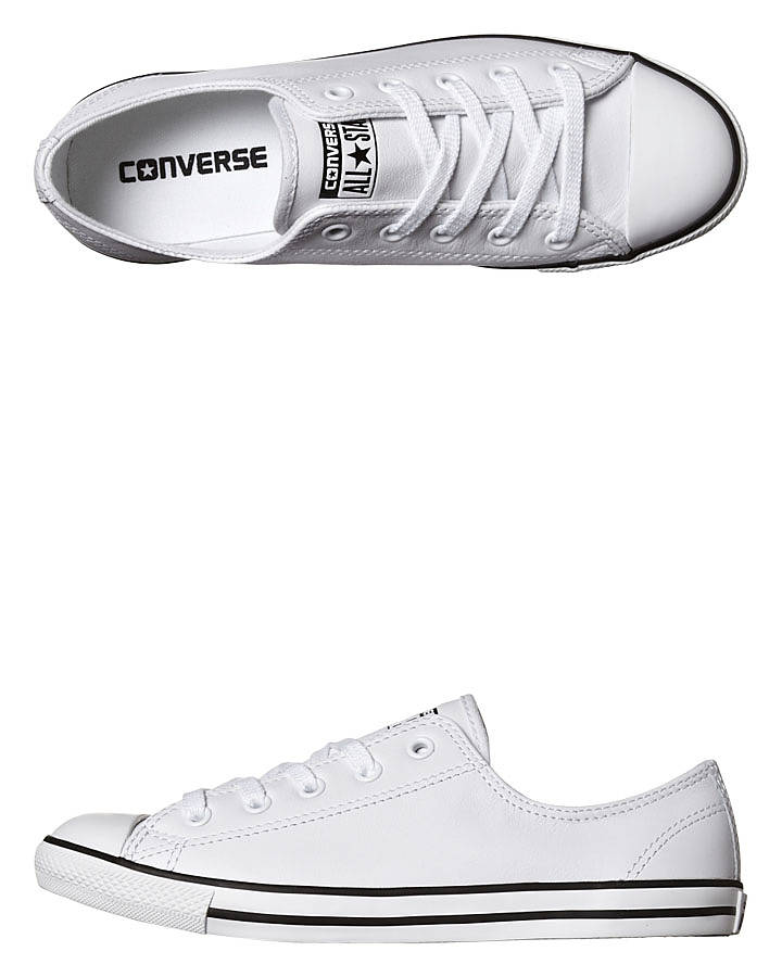 leather converse women