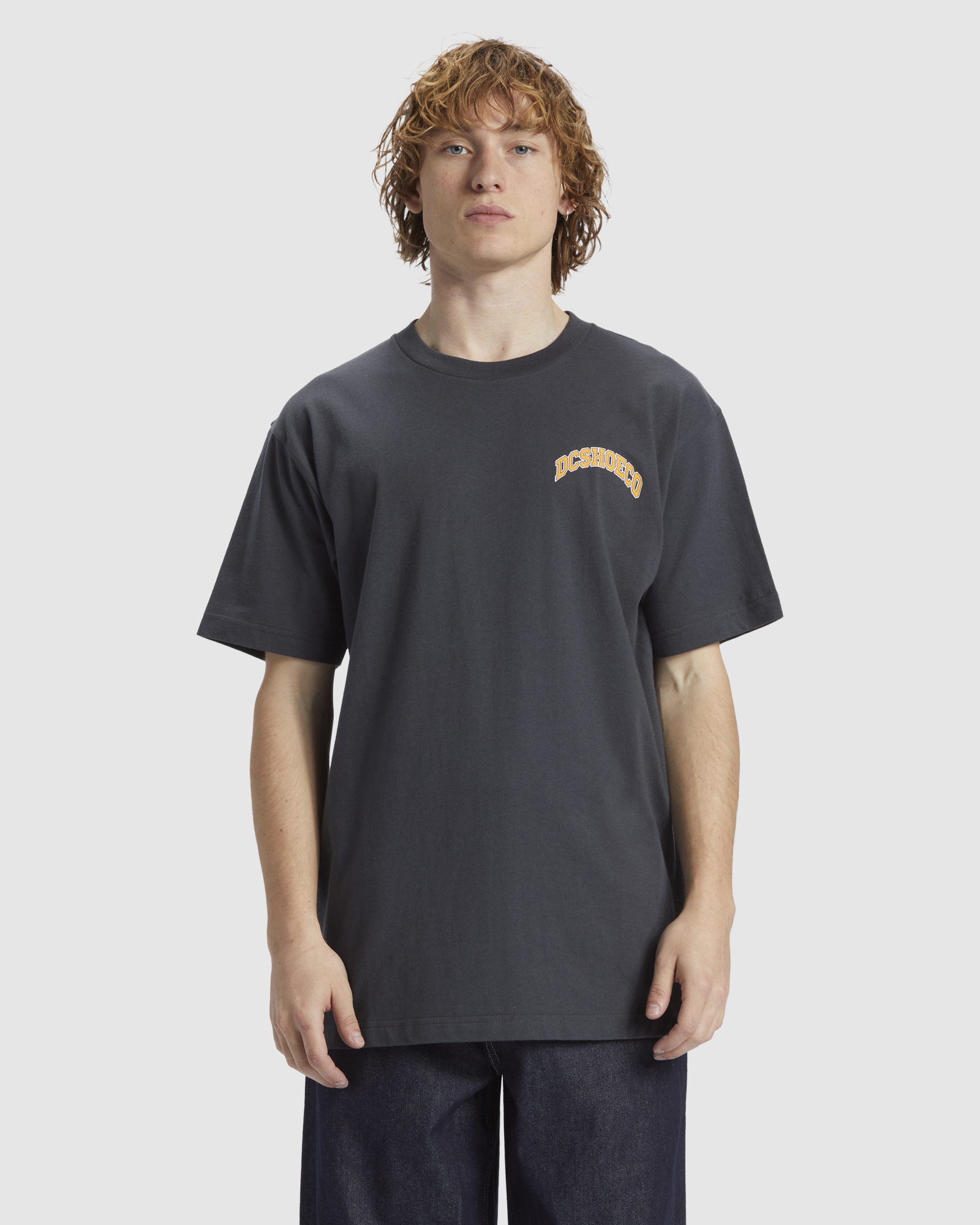 Dc Shoes Men s Orientation Tee Ebony SurfStitch