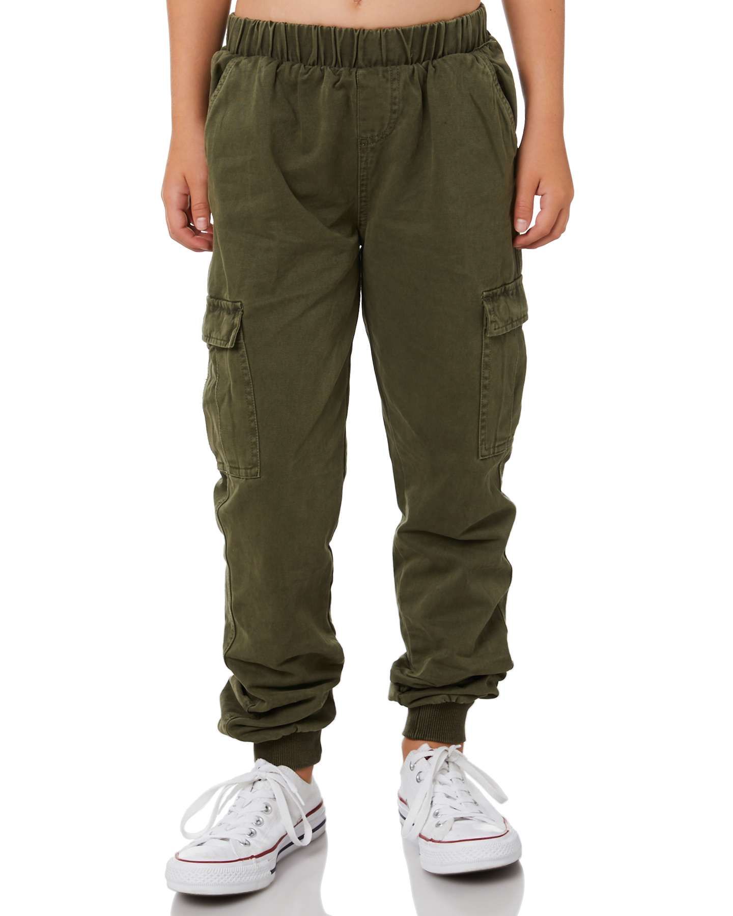 Eves Sister Girls Utility Cargo Pant - Teen - Khaki | SurfStitch