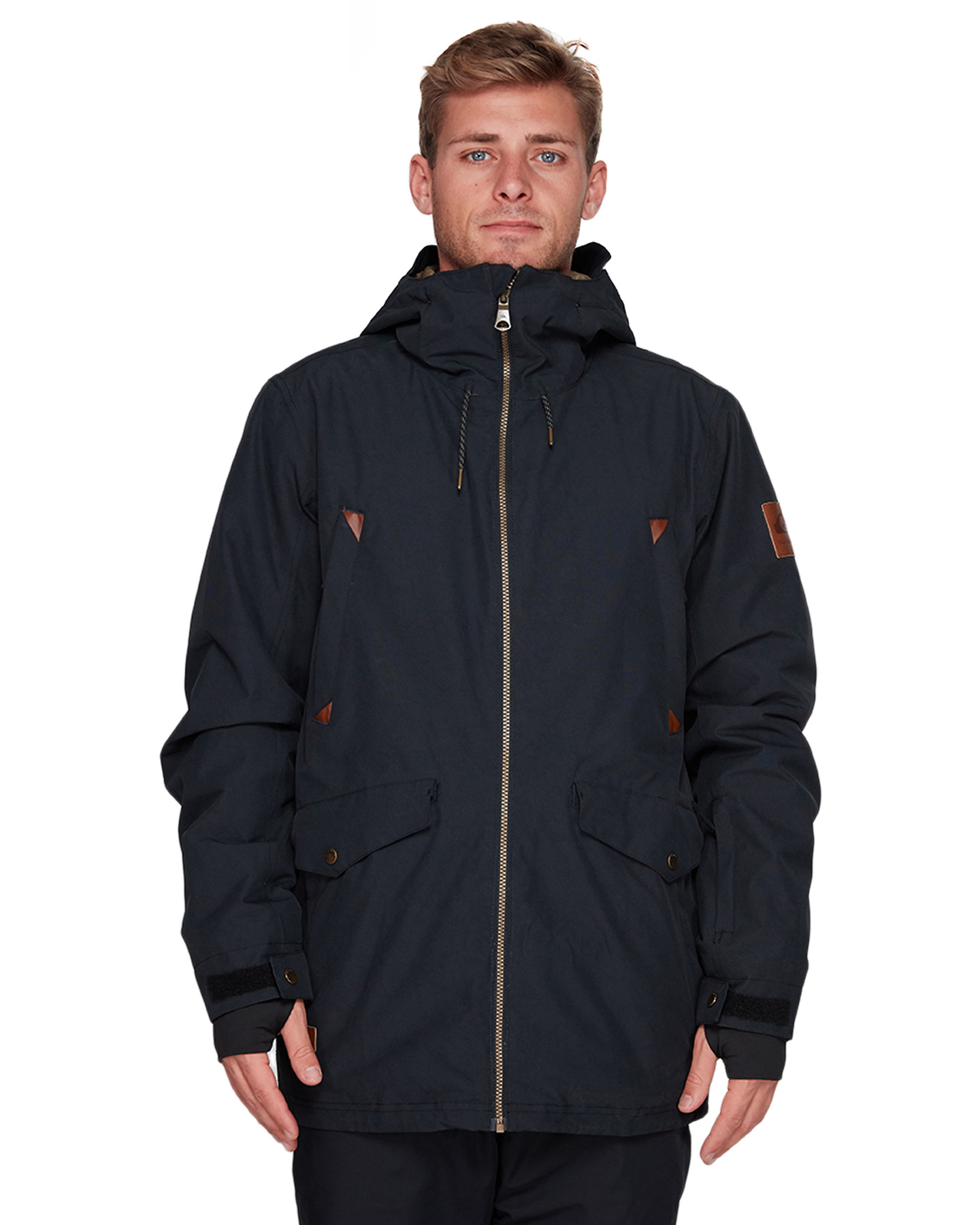 Quiksilver Mens Drift 10K Snow Jacket - Black | SurfStitch