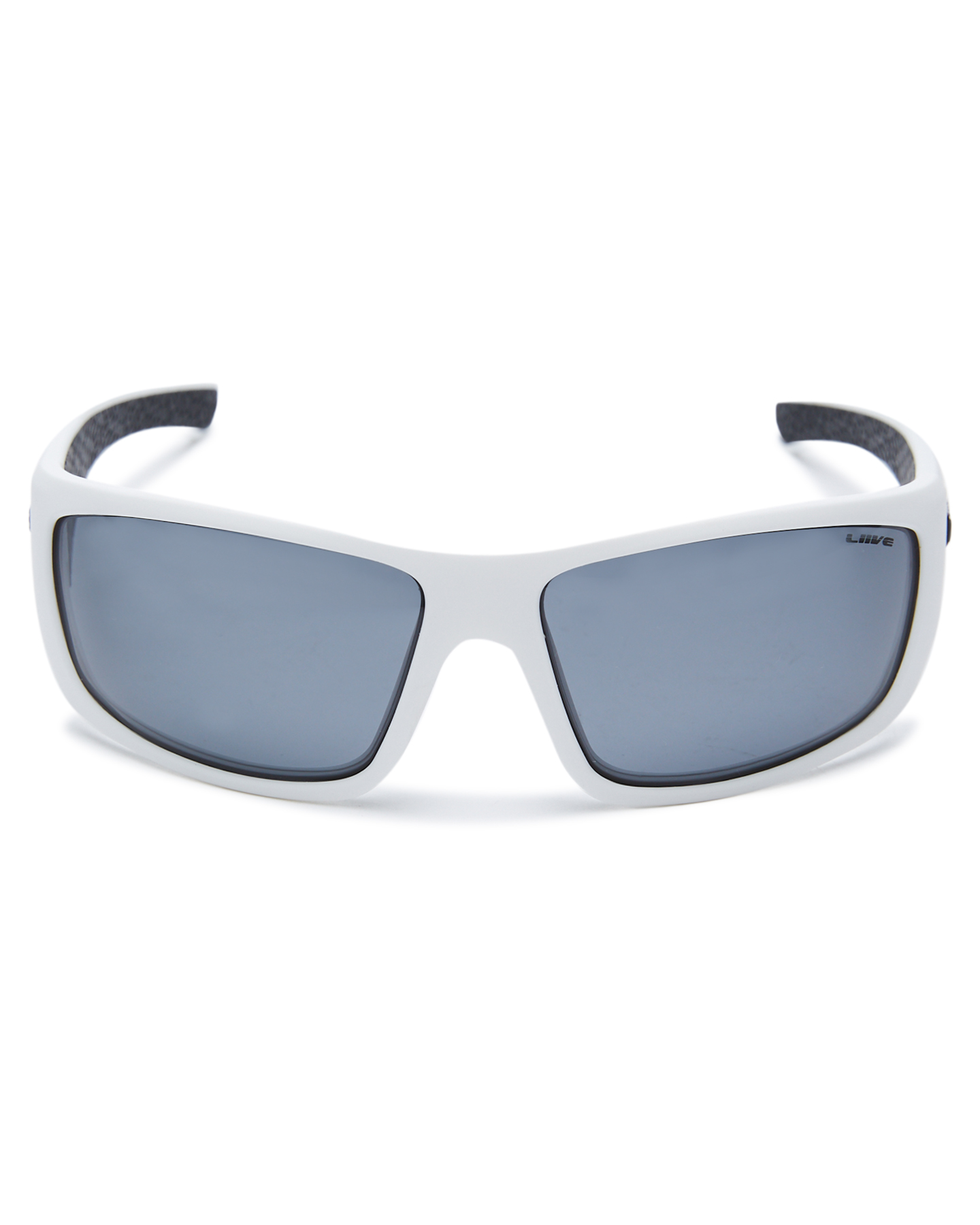 Liive Vision Kuta Polarised Sunglasses - Matte White | SurfStitch