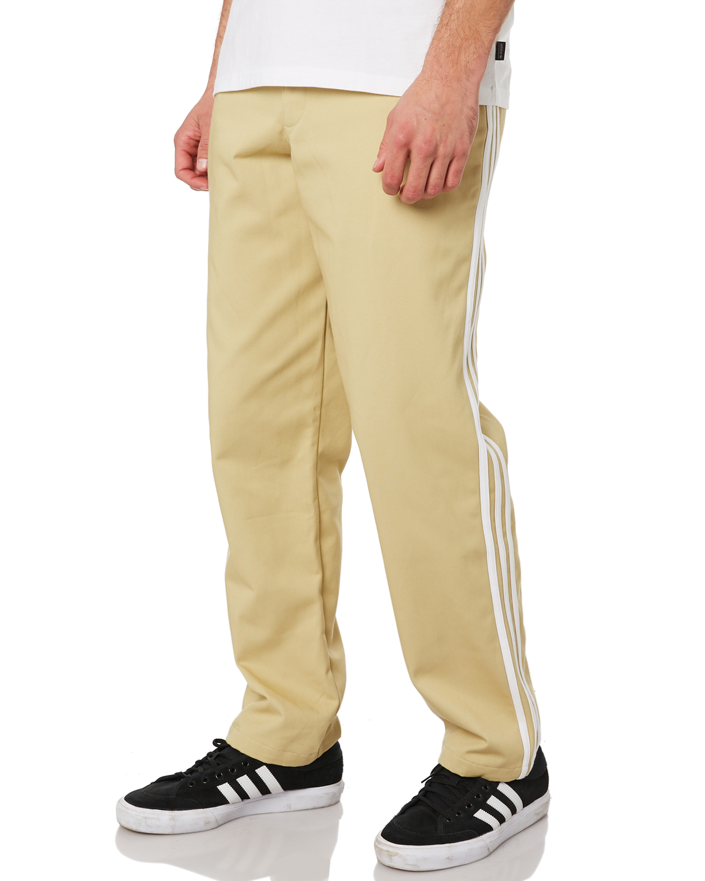 adidas striped chino