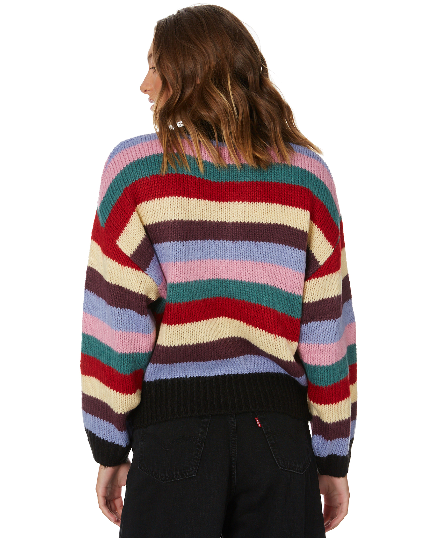 Stussy Gardnder Stripe Knit Sweater - Multi | SurfStitch