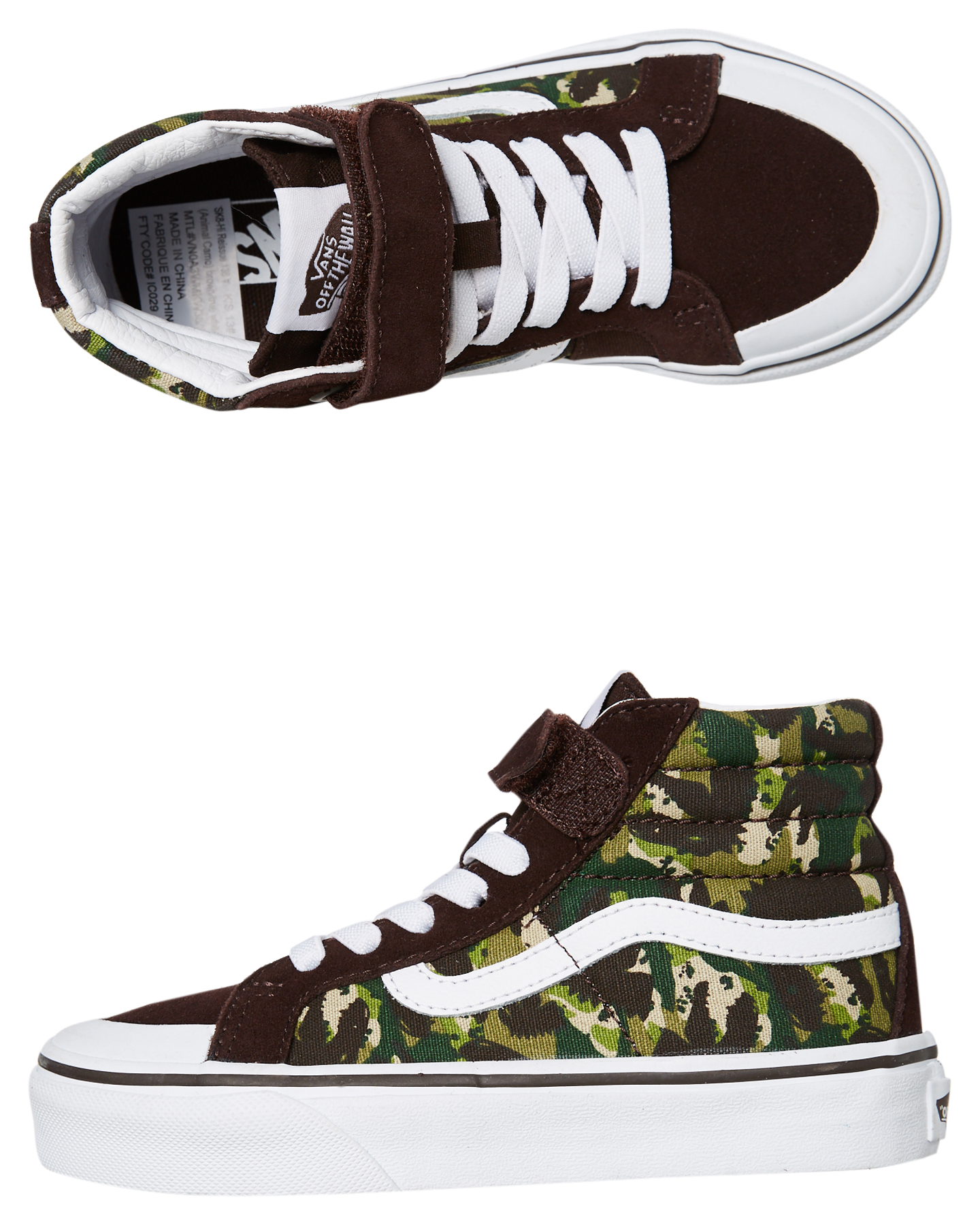 vans sk8 hi kids Brown Cheaper Than 