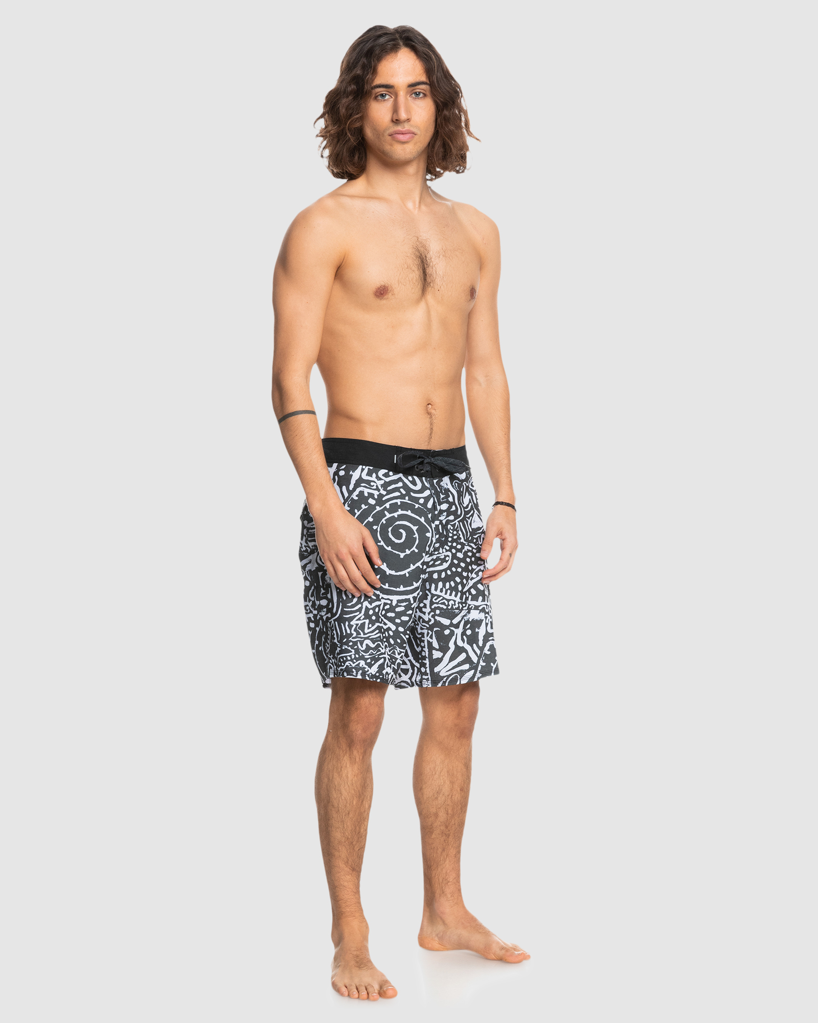 Quiksilver Hempstretch 69 18 Boardshort - Black | SurfStitch