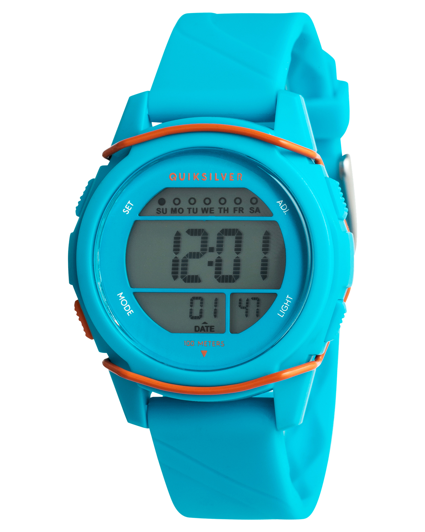 Quiksilver Stringer S Watch - Blue Orange Blue | SurfStitch