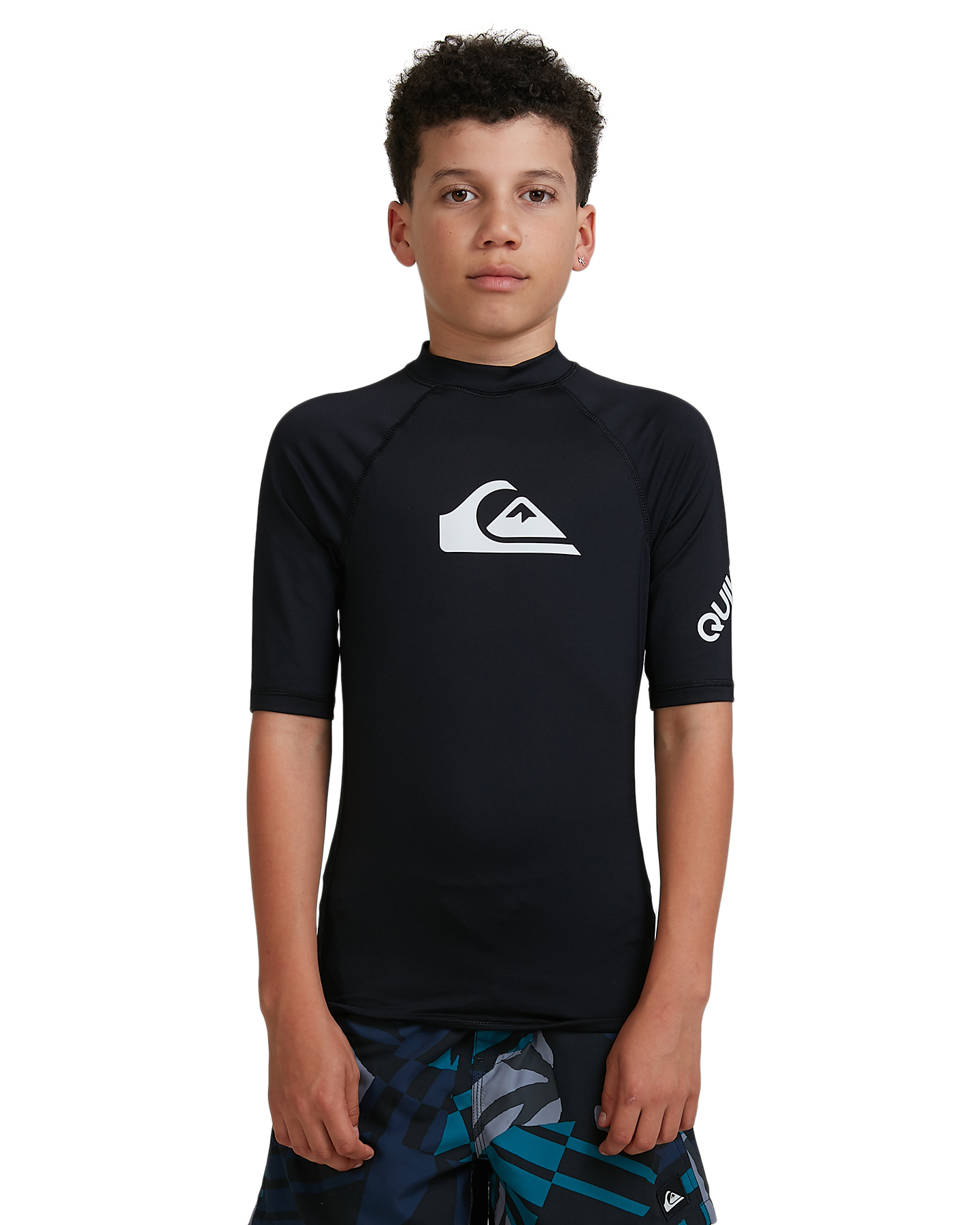 Details about  / Quiksilver All Time Boy SS Lycra