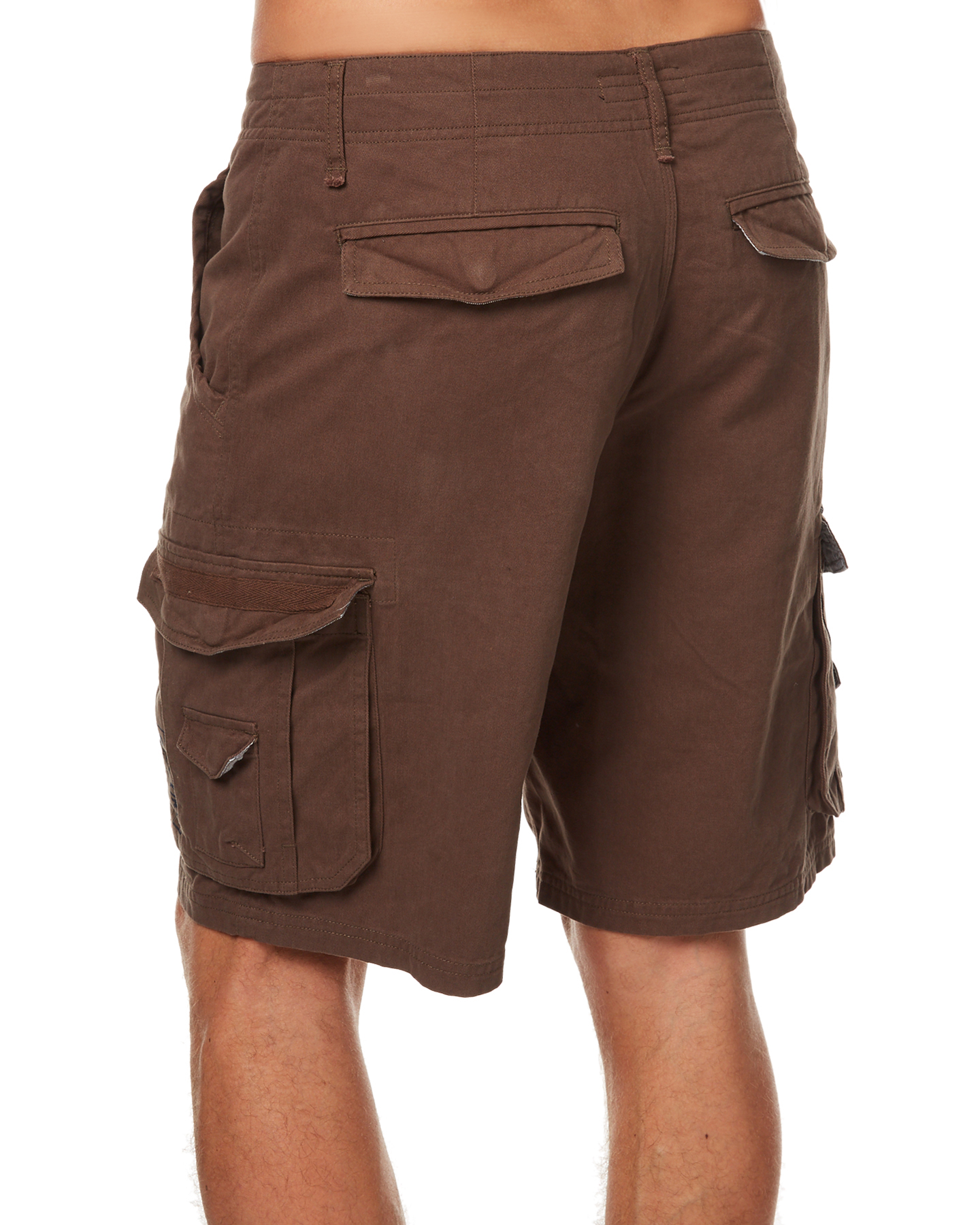 dark brown sweat shorts