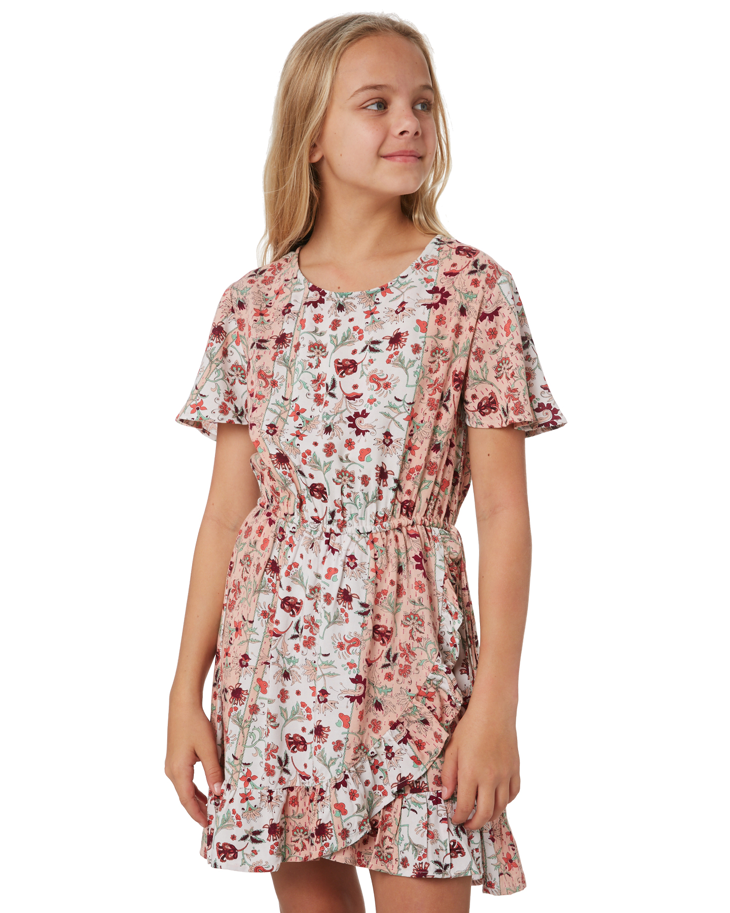 Eves Sister Girls Gypsy Dress - Teen - White Gypsy Print | SurfStitch
