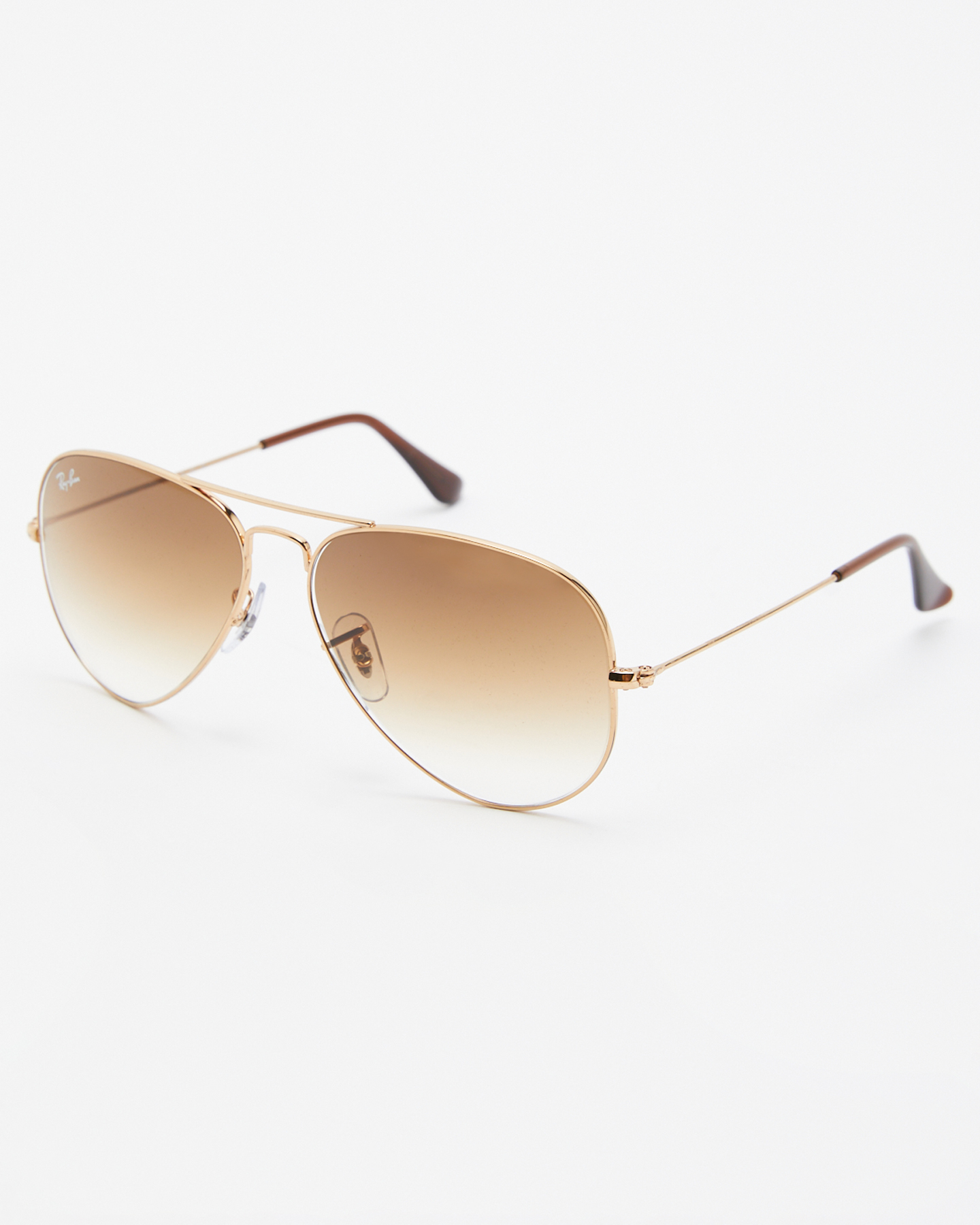 Ray Ban Aviator 58 Sunglasses Arista Brown SurfStitch
