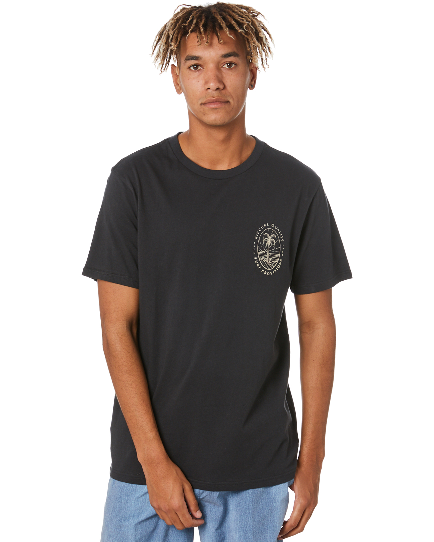 Rip Curl Utopia Mens Tee - Washed Black | SurfStitch