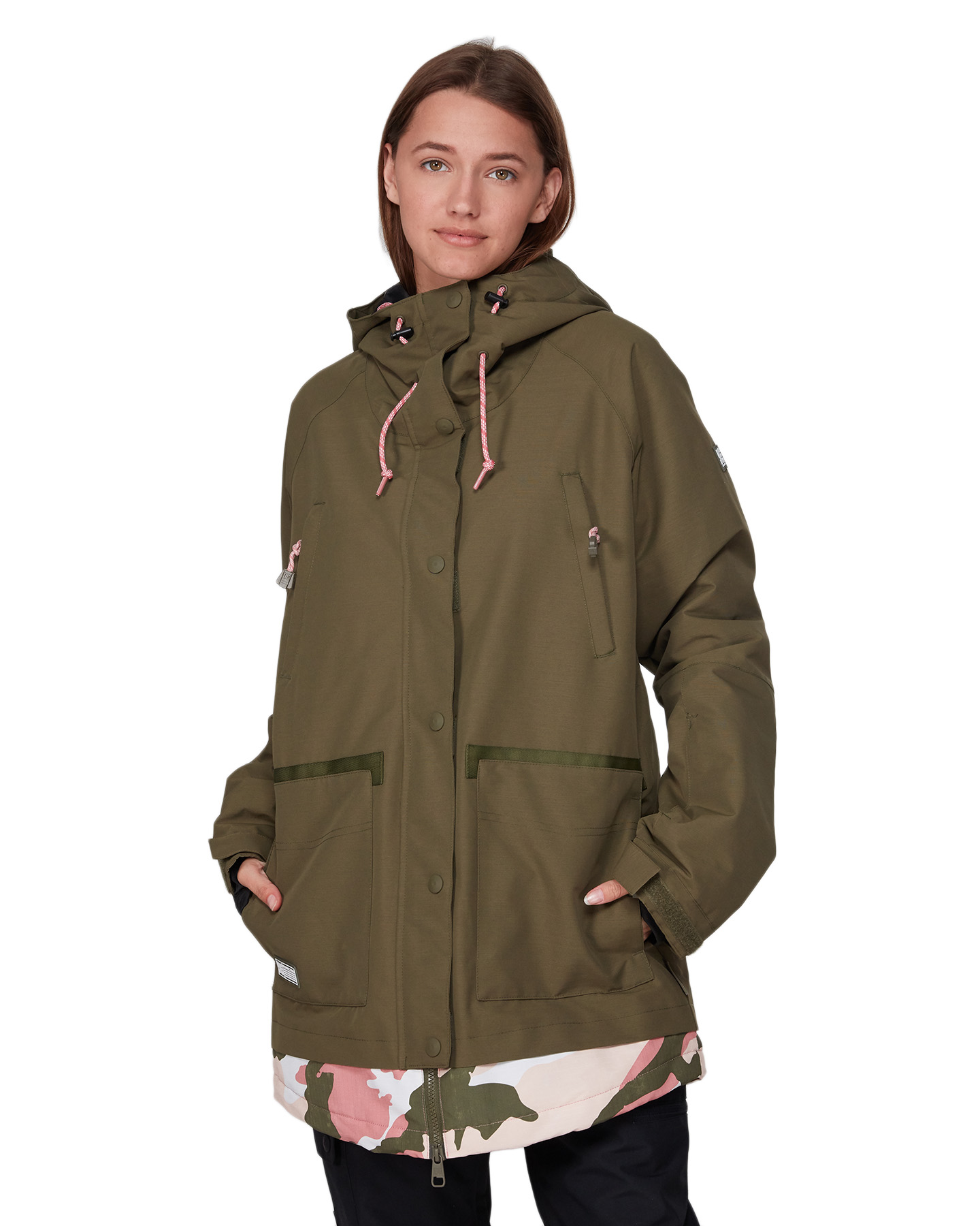 dc womens snow jacket