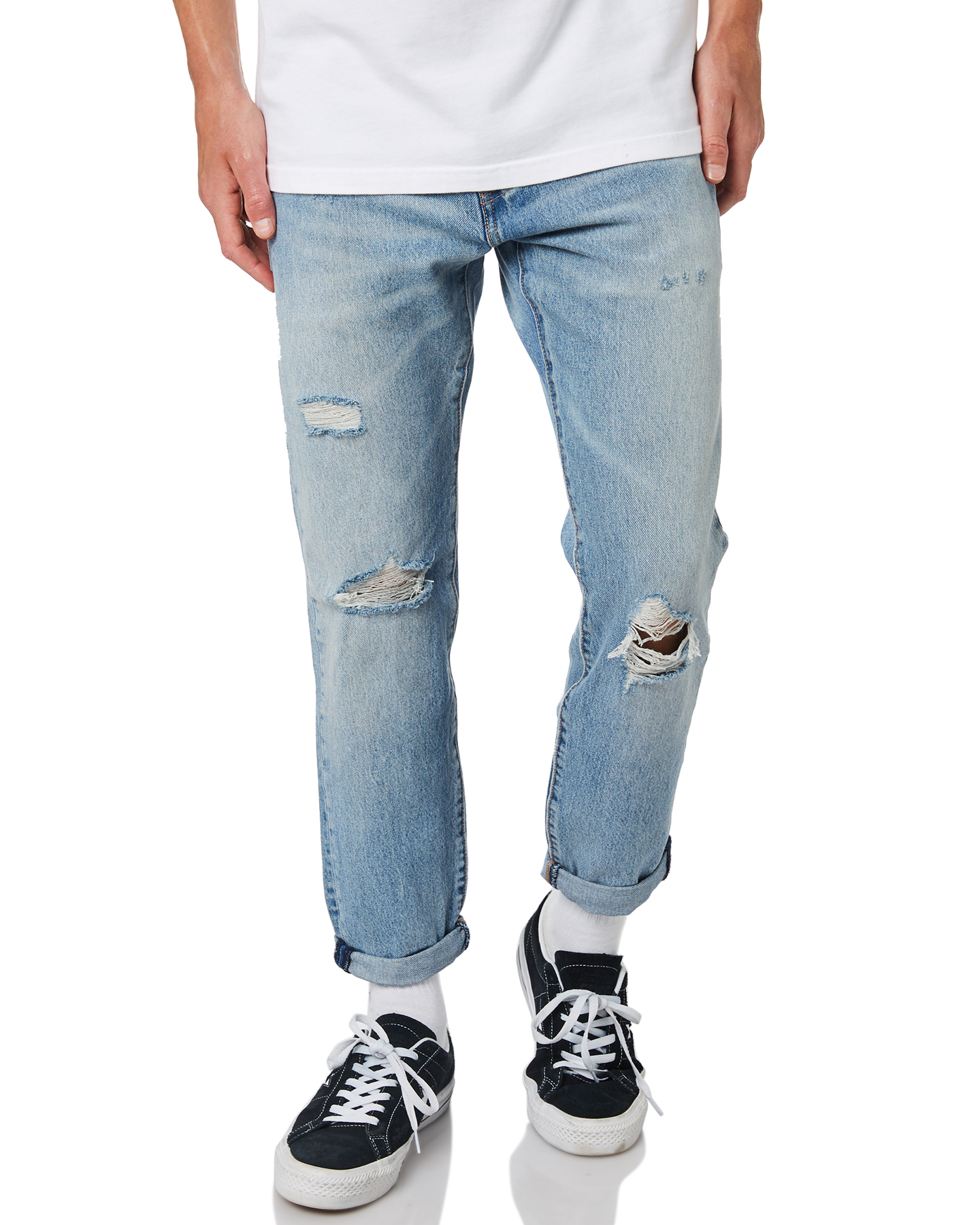hi ball roll jeans