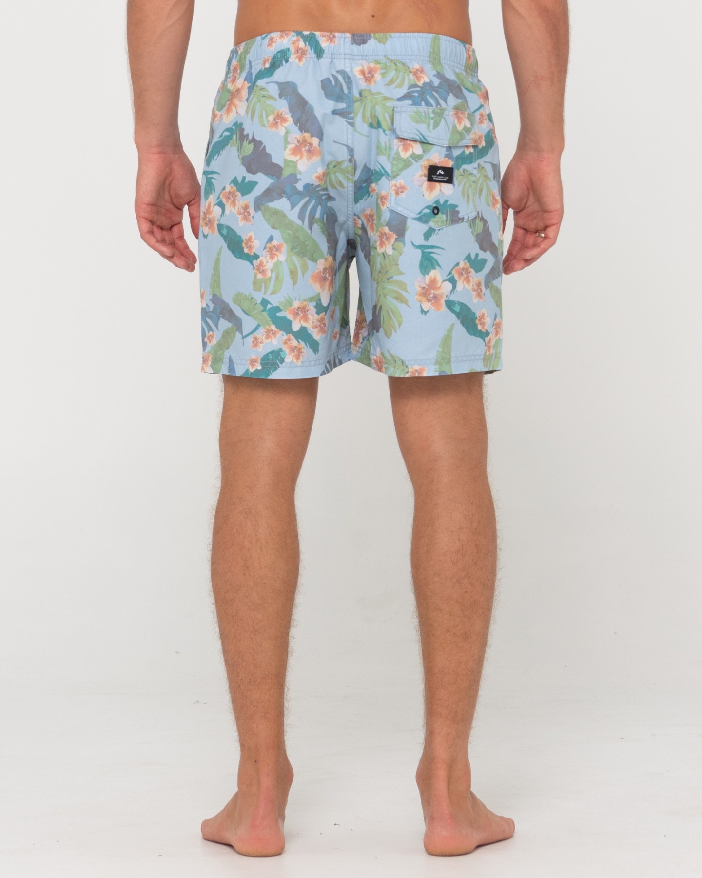 Rusty Selling The Dream Elastic Boardshort - China Blue 1 | SurfStitch