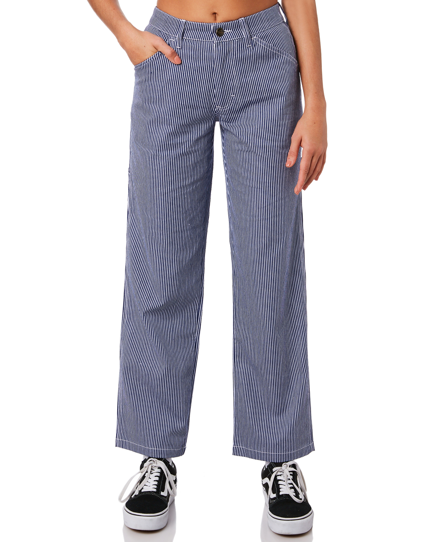 Dickies Ladera Carpenter Pants - Hickory Stripe | SurfStitch