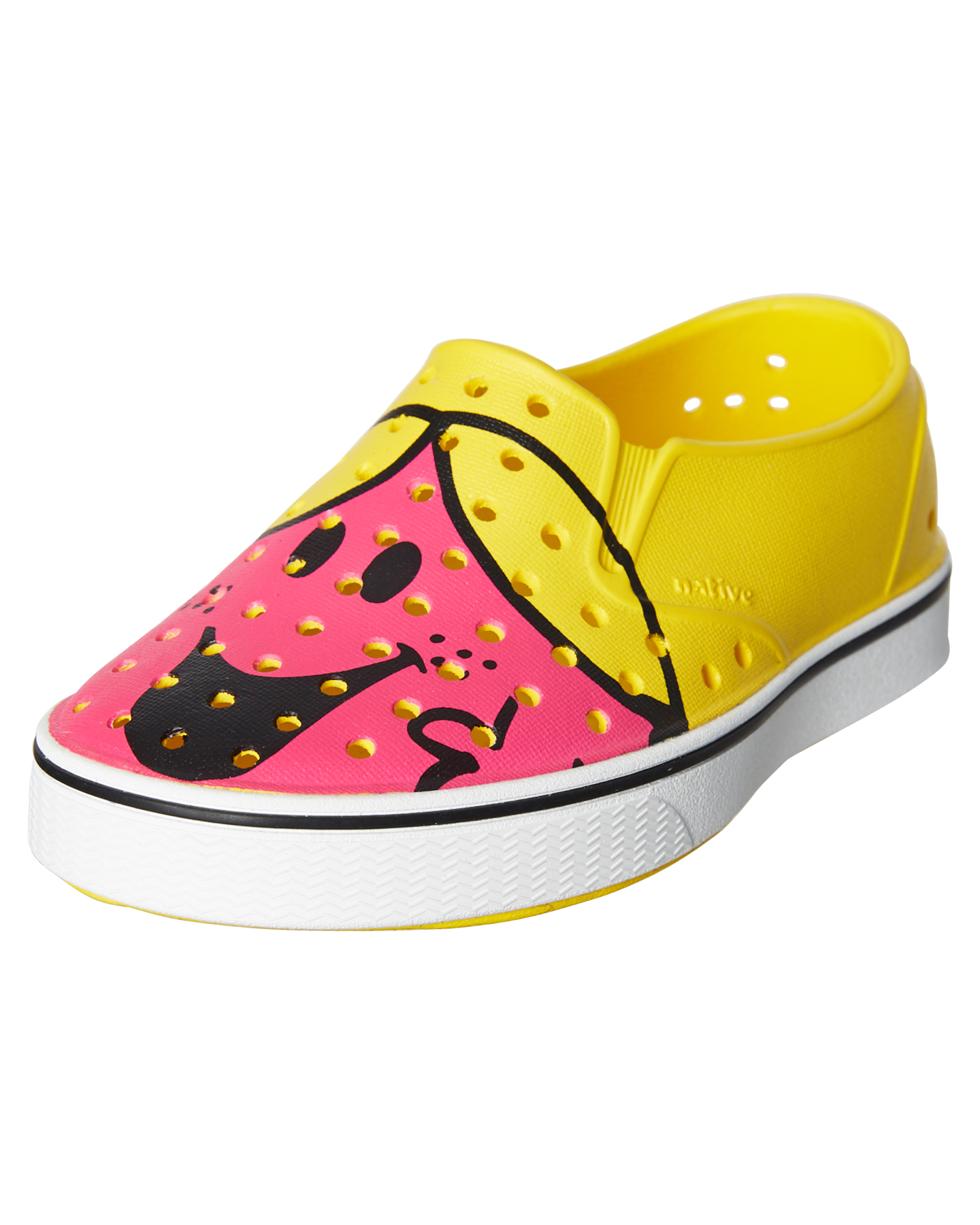 Native Little Miss Shoe - Kids - Yellow Pink | SurfStitch
