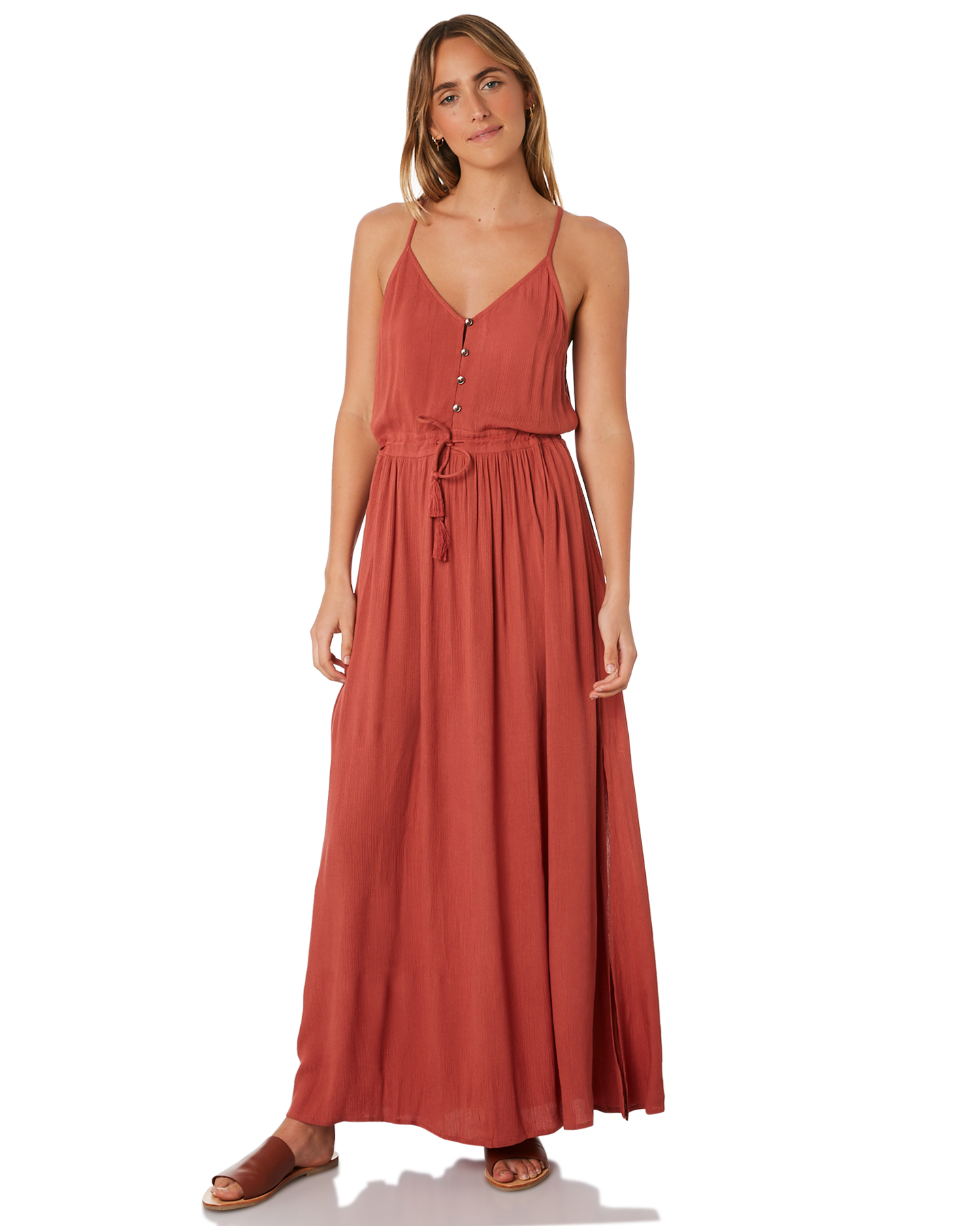 Rip Curl Nelly Maxi Dress - Hot Sauce | SurfStitch