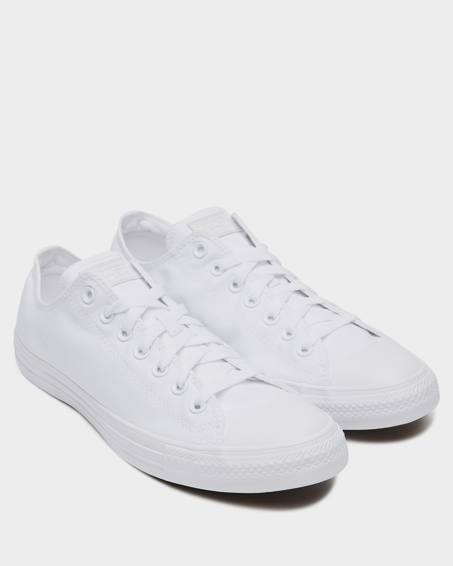 oversøisk eksotisk Ung dame Converse Chuck Taylor All Star Lo Shoe - White Monochrome | SurfStitch