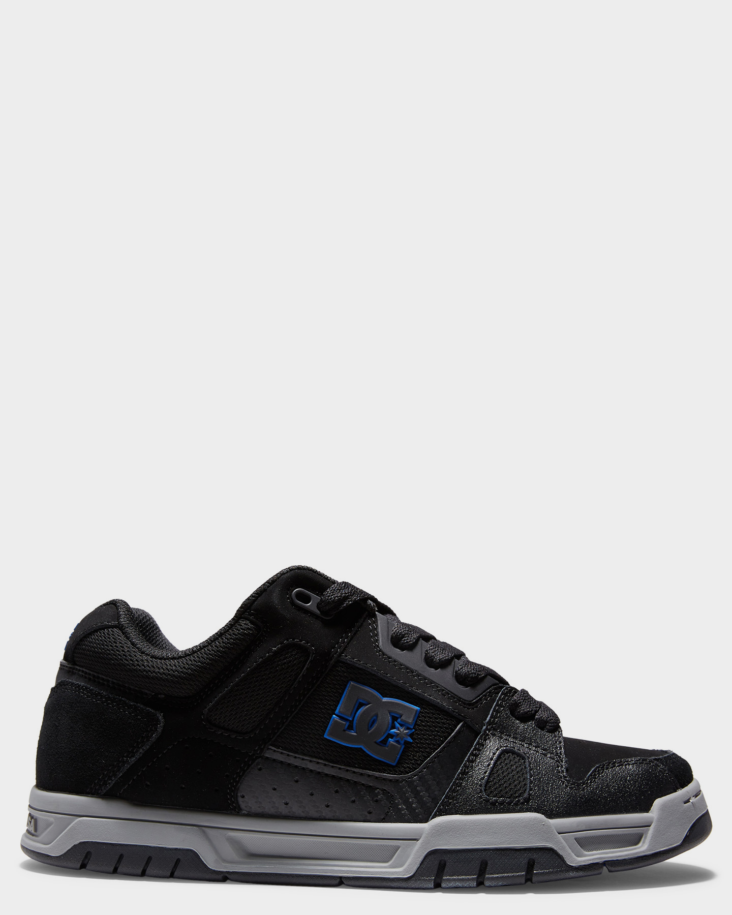 dc shoes black and grey