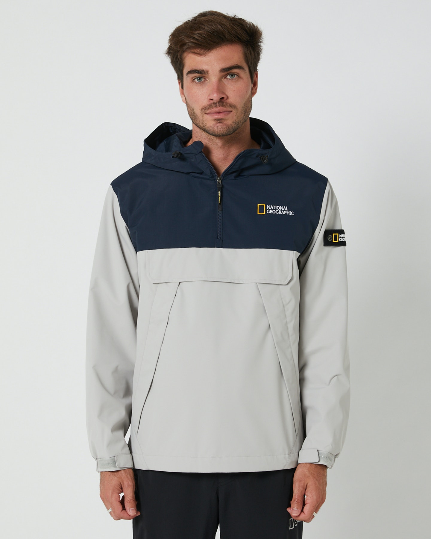National Geographic Gus Colour Block Windproof Anorak Jacket