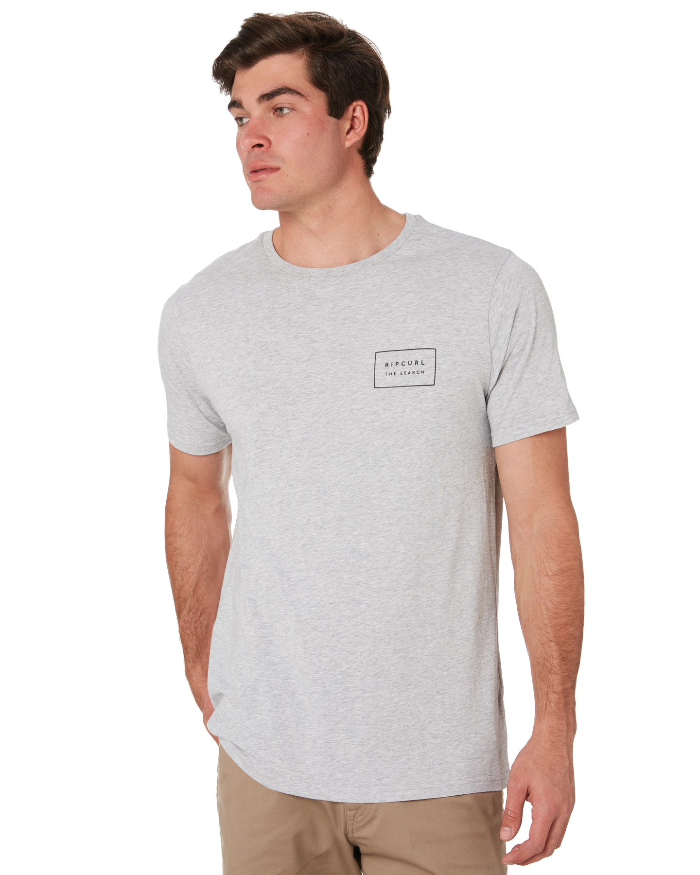 Rip Curl Easy Valley Mens Tee - Grey Marle | SurfStitch
