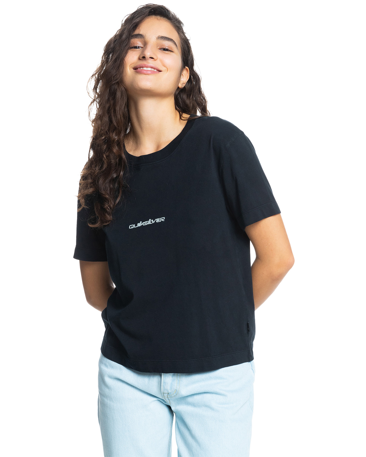 Quiksilver Quiksilver Womens T-Shirt - Black | SurfStitch