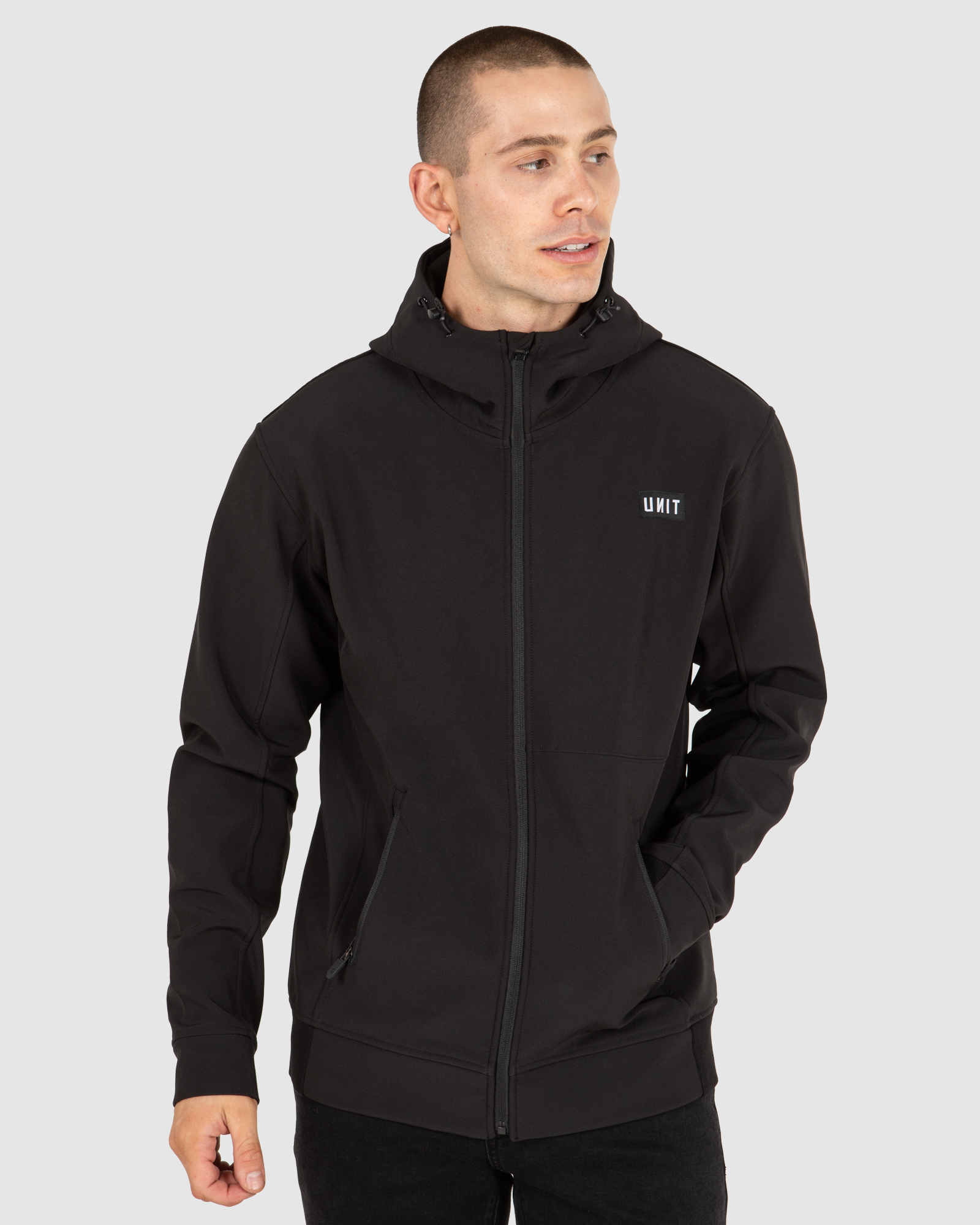 Unit Decade Hooded Jacket - Black | SurfStitch