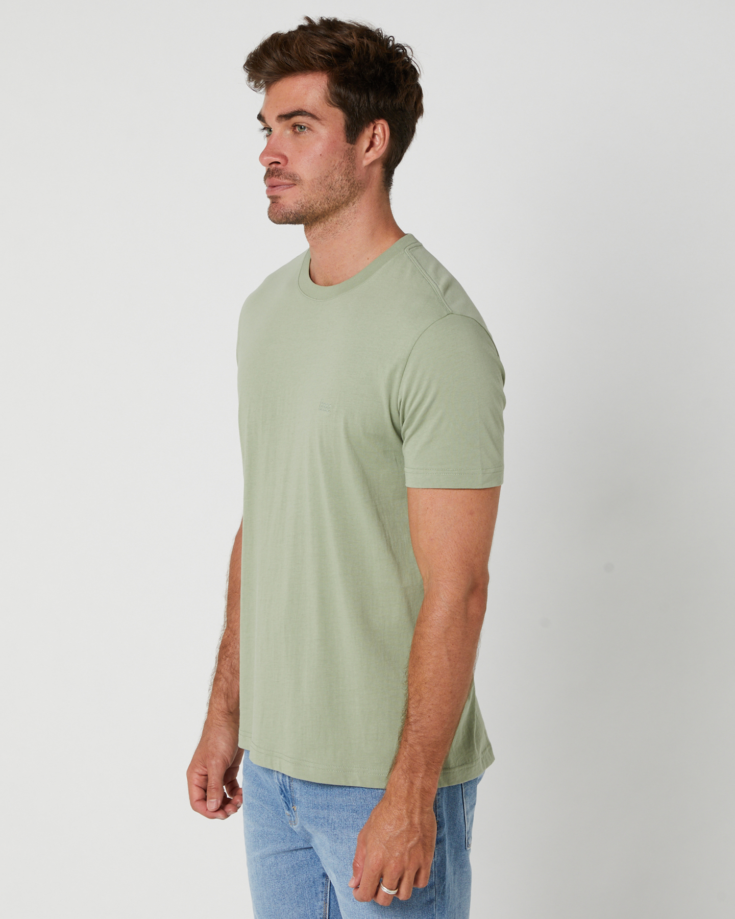 Swell Classic Tee - Washed Sage | SurfStitch