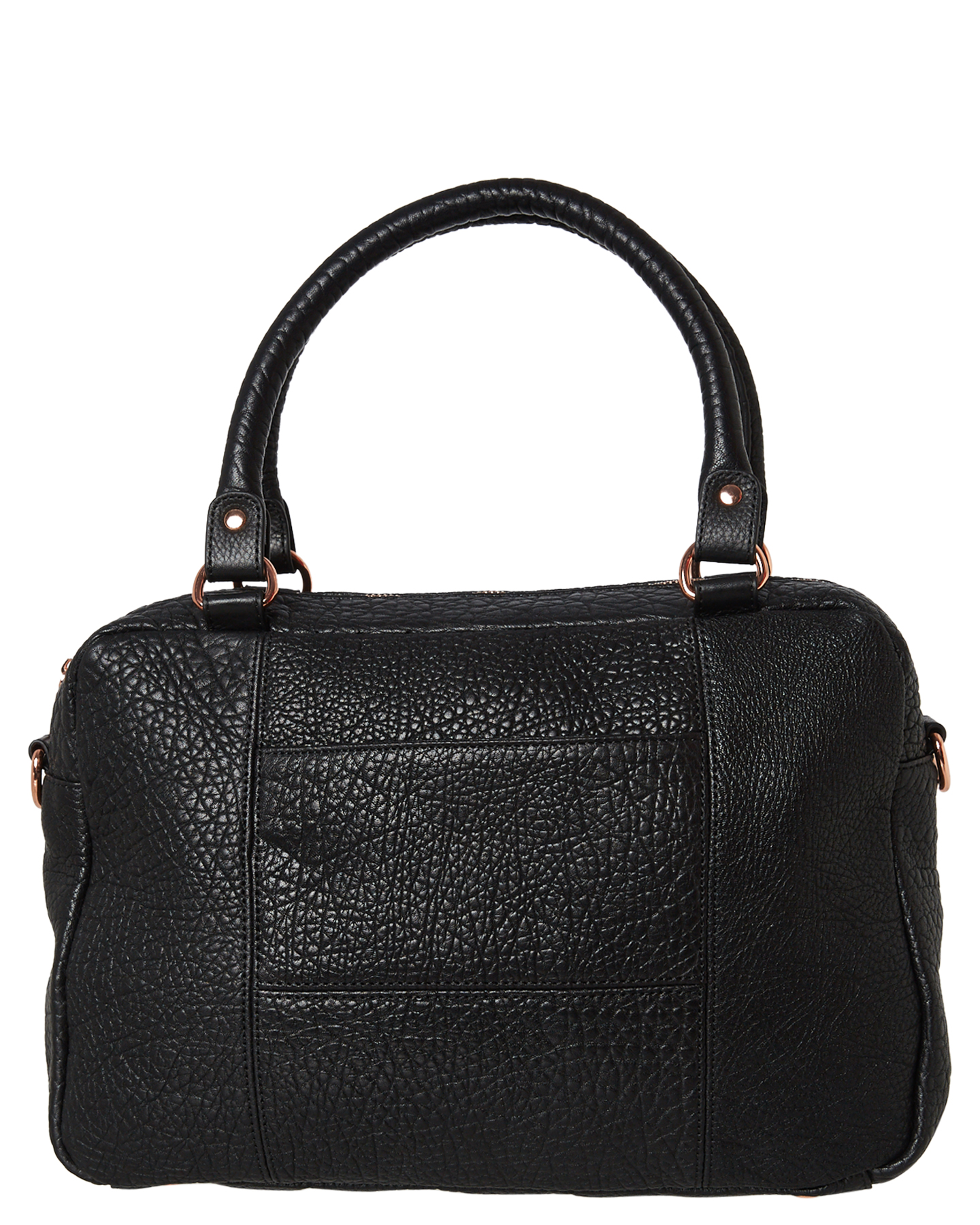 black rose gold bag