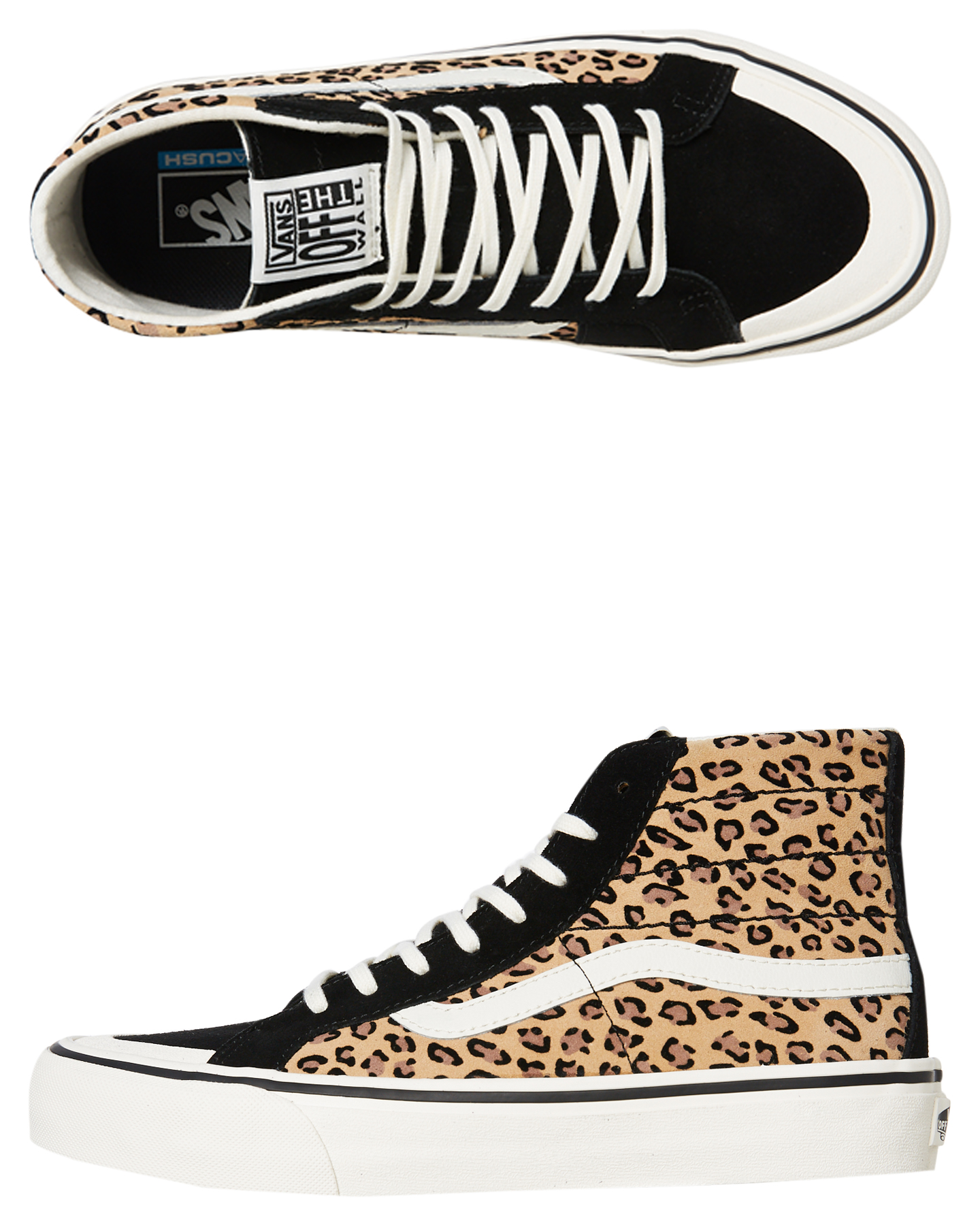 Vans Womens Sk8 Hi Decon Shoe - Mini Leopard | SurfStitch