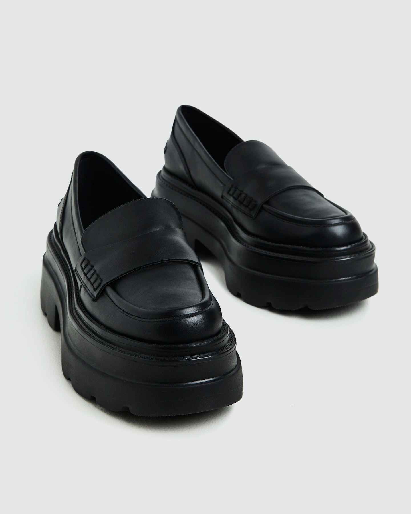 Alice In The Eve Peyton Platform Loafers Smooth - Black | SurfStitch