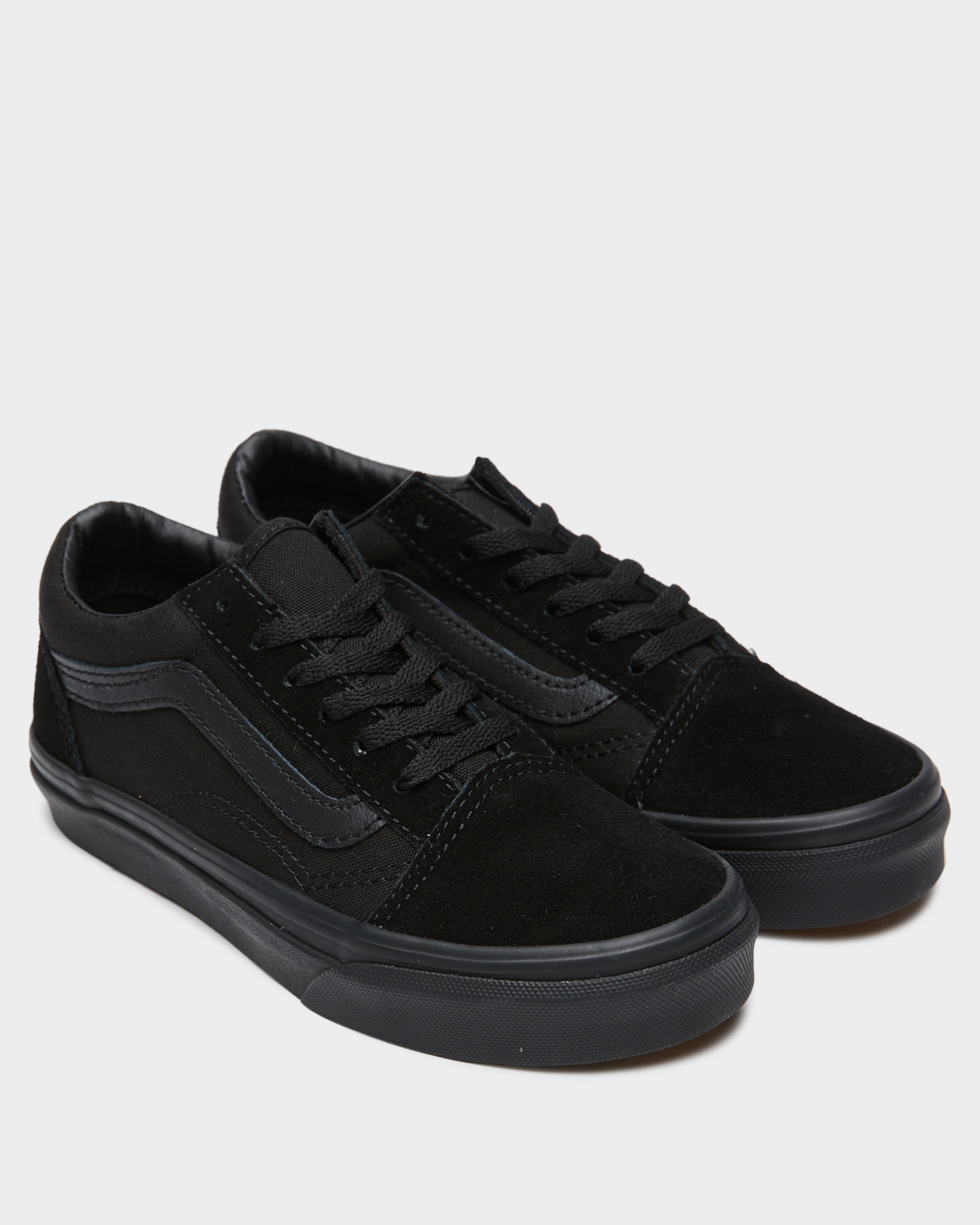 Vans Old Skool Shoe - Youth - Black | SurfStitch