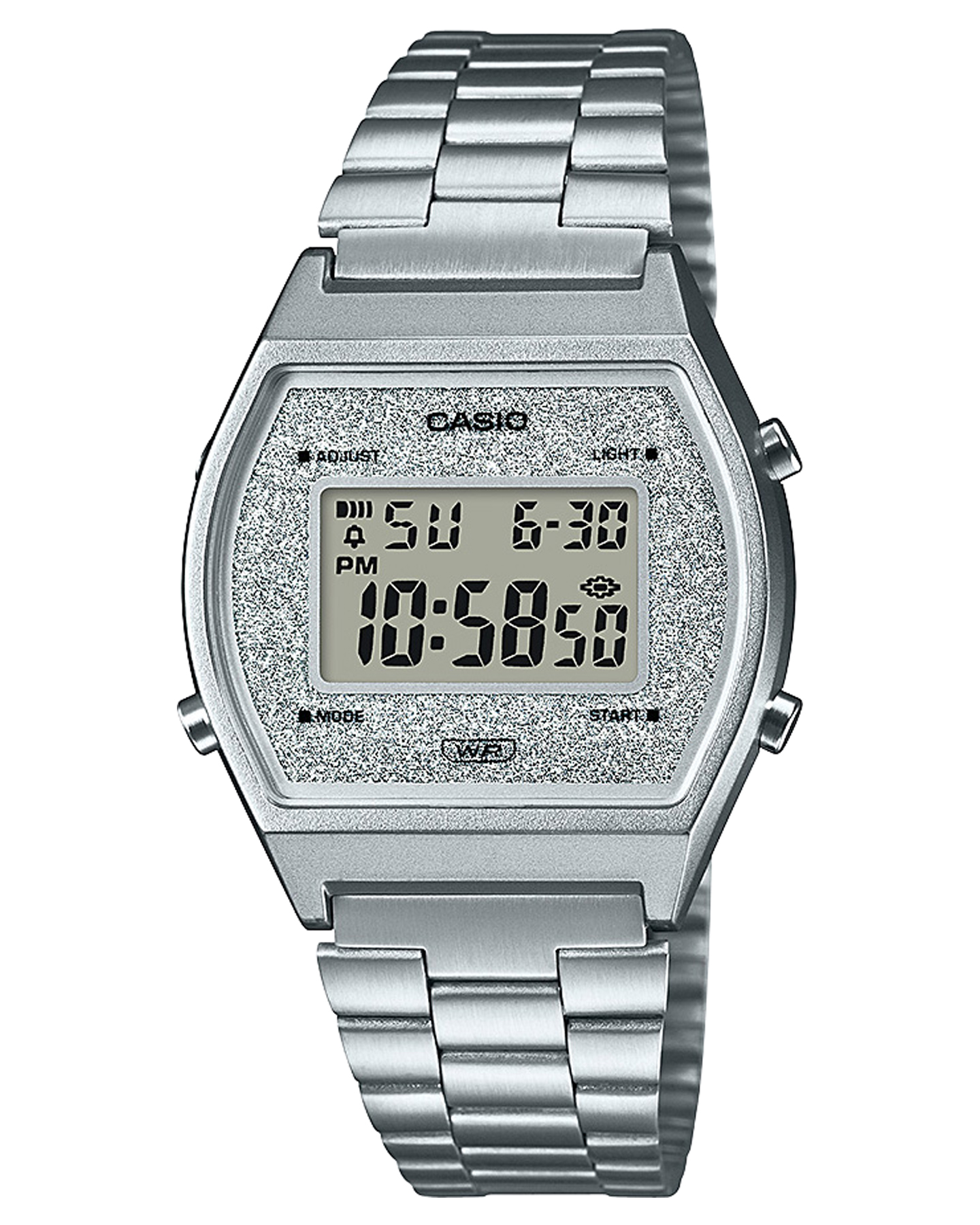 casio silver digital