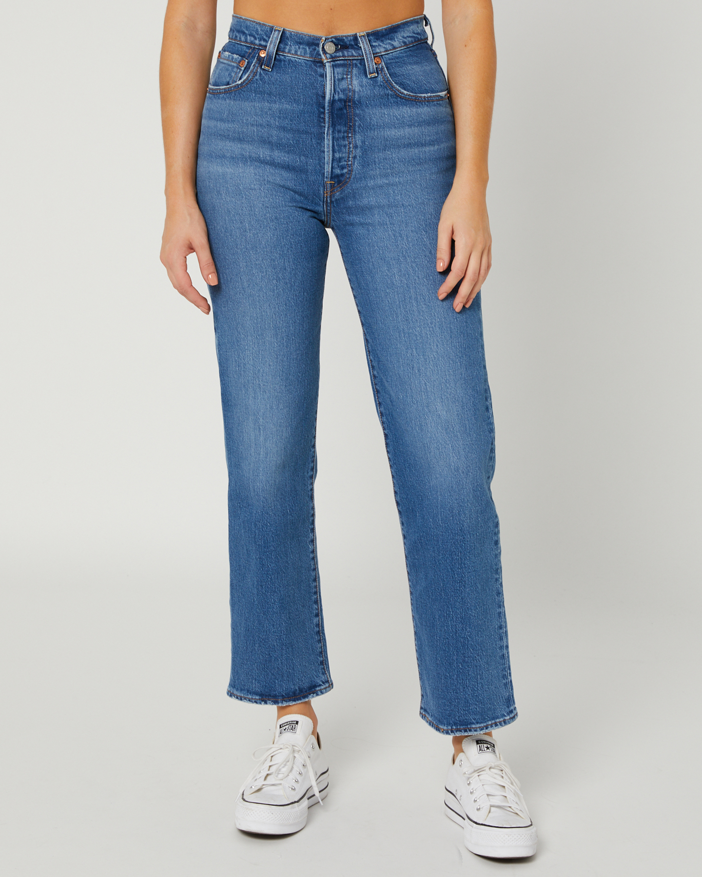 Top 35+ imagen levi’s – ribcage straight ankle jeans in jazz jive together