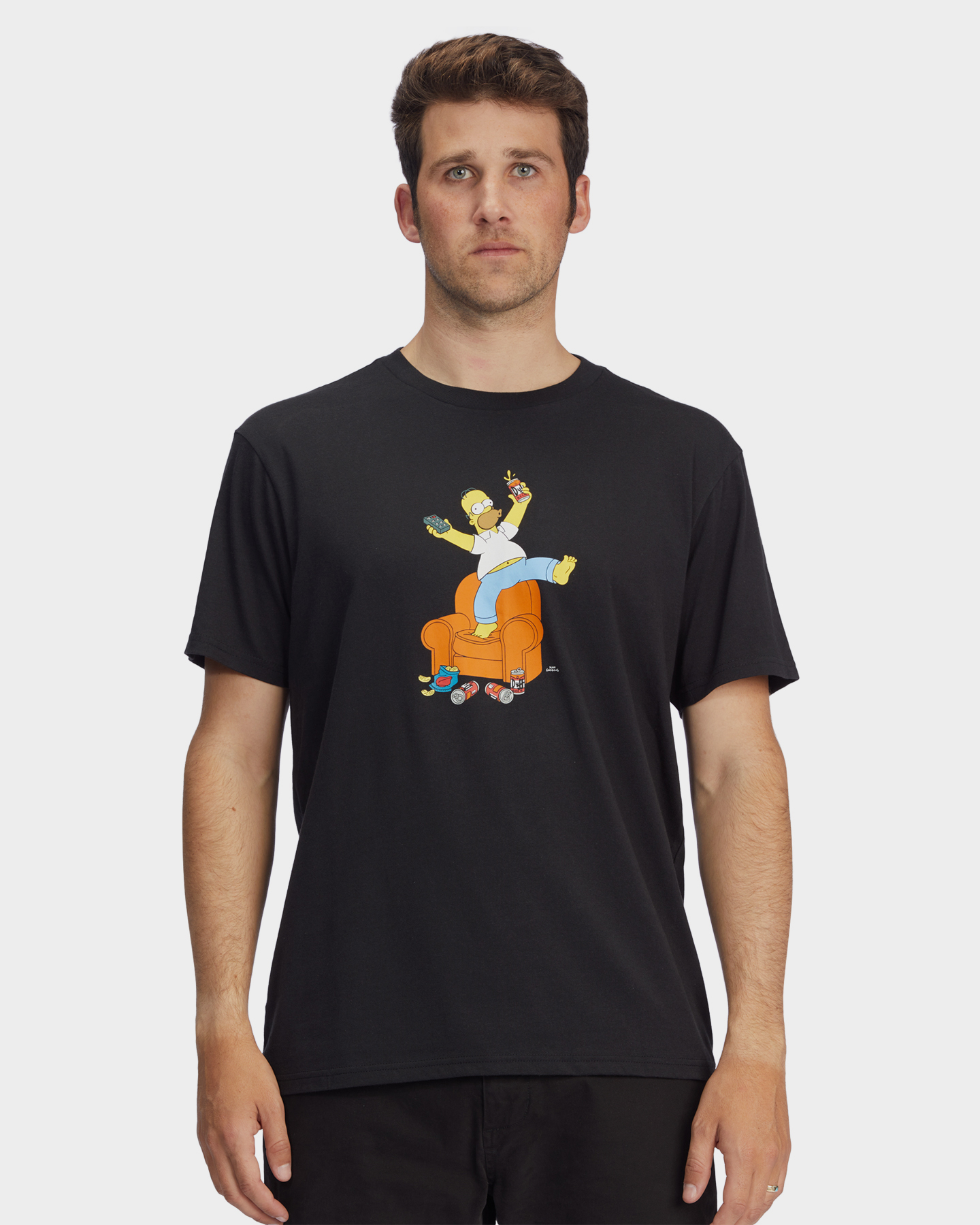 Billabong Simpsons Duff Homer T-Shirt - Black | SurfStitch