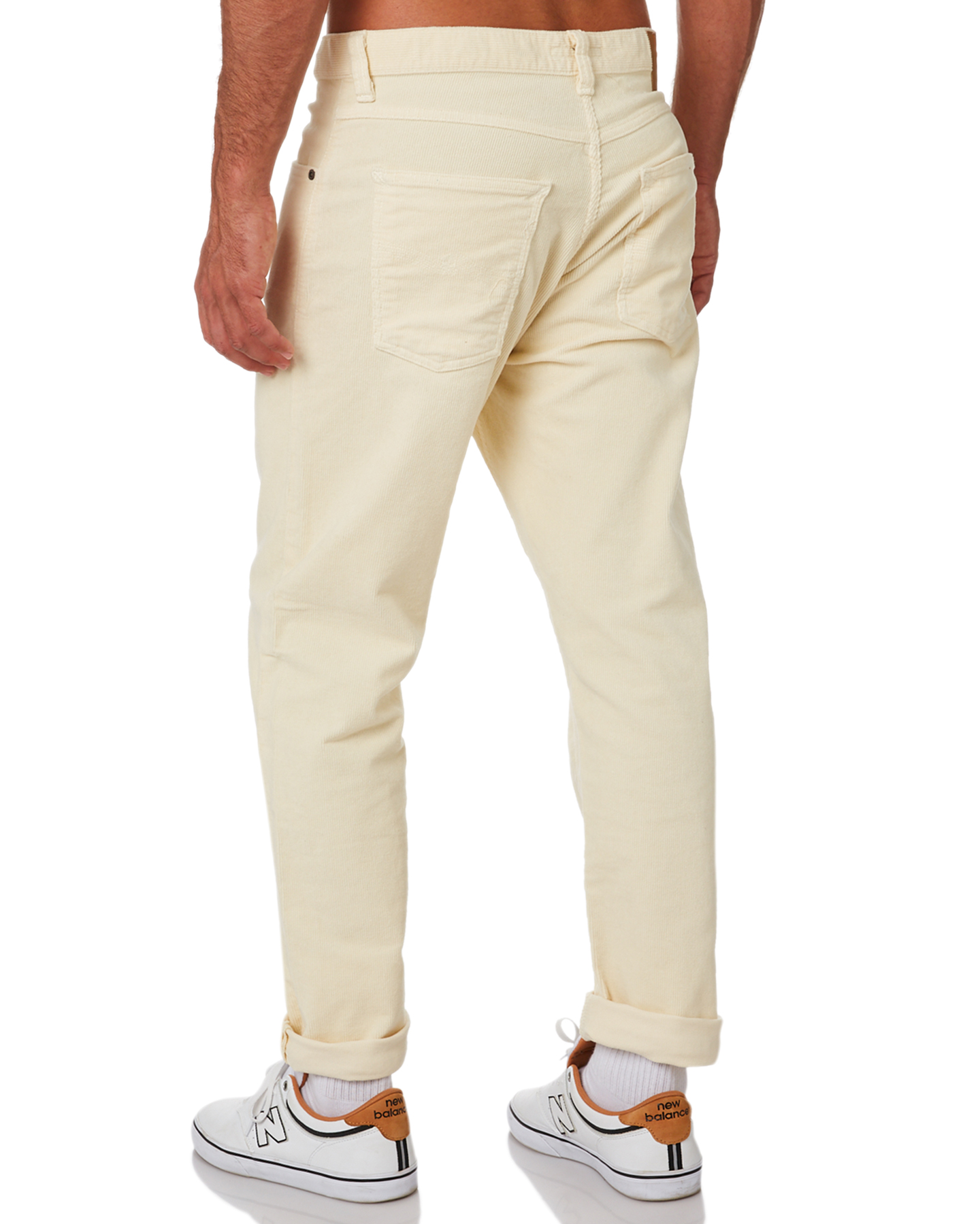 Nudie Jeans Co Steady Eddie Ii Mens Cord Pant - Dusty White | SurfStitch
