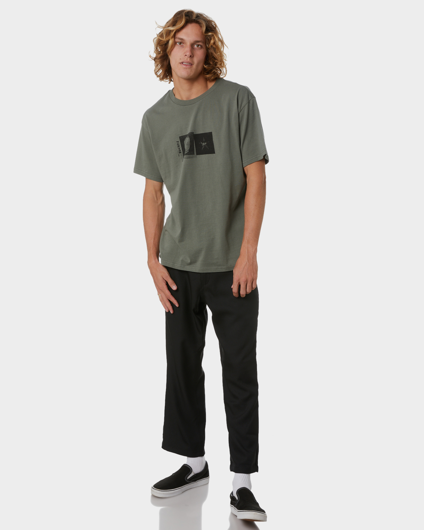 Former Ag Skate Mens Slack - Black | SurfStitch