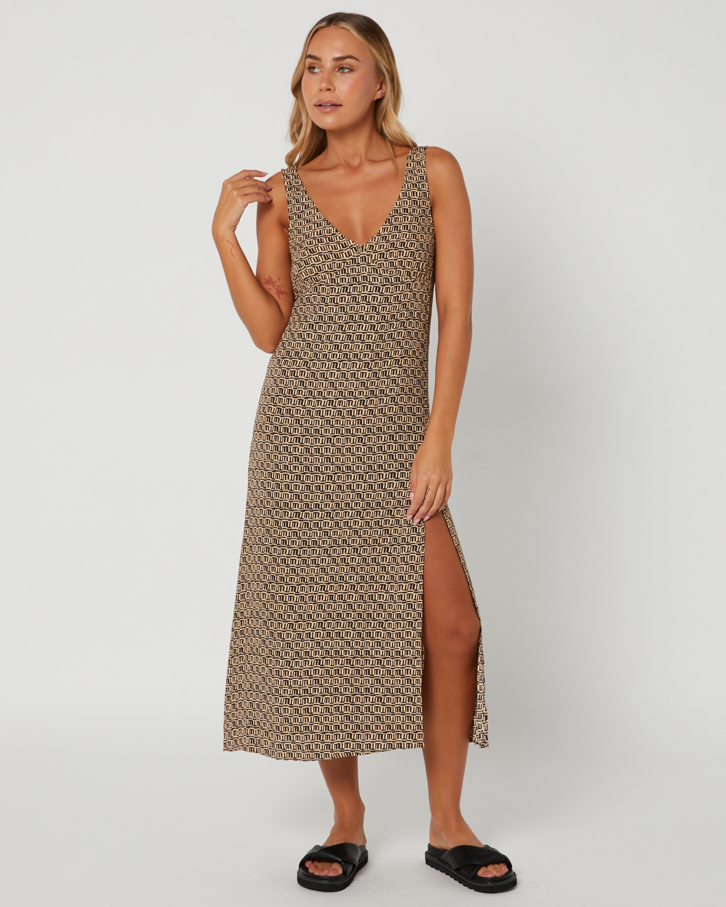 Vanessa layered sale midi dress