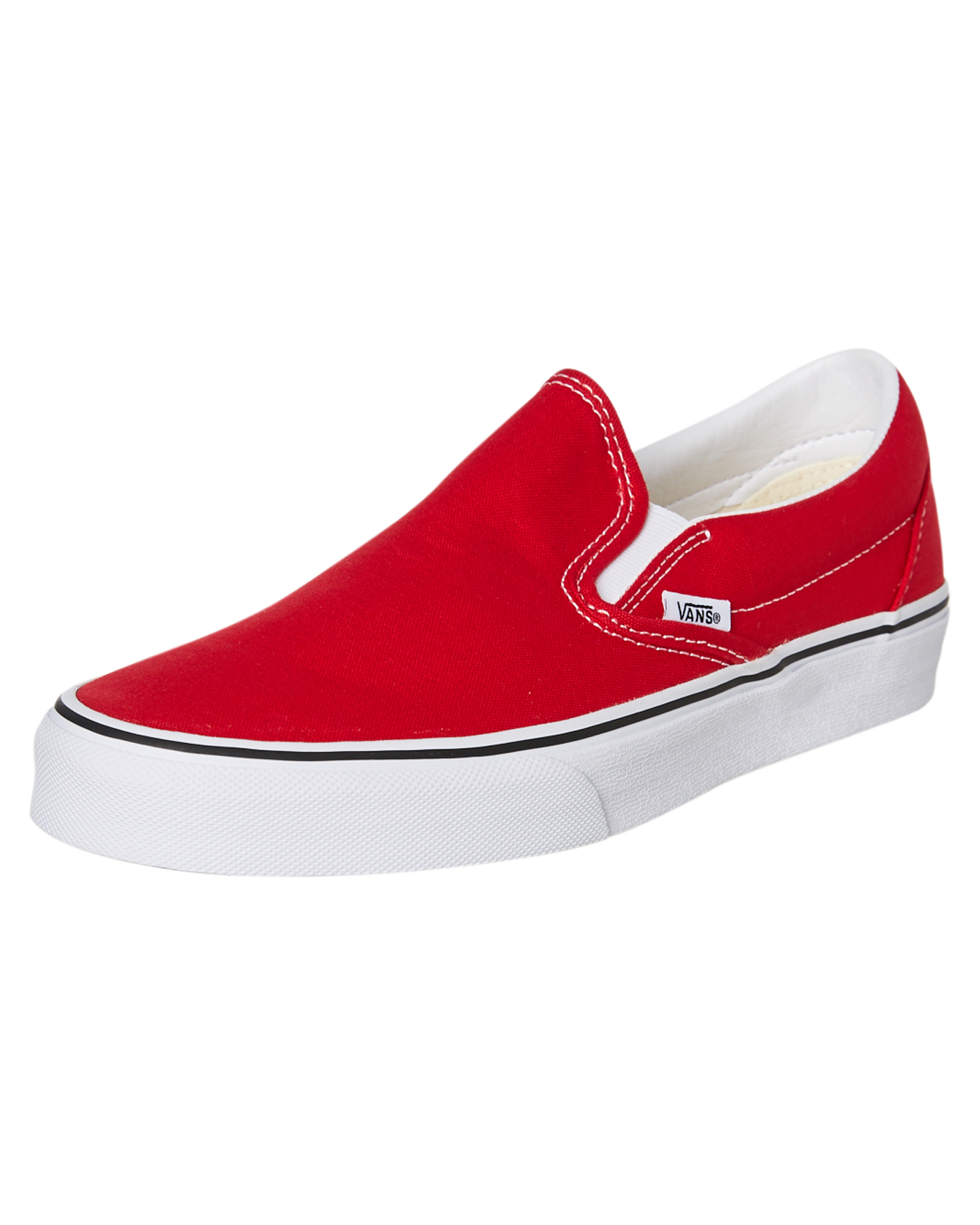 Vans Womens Classic Slip On - Racing Red | SurfStitch