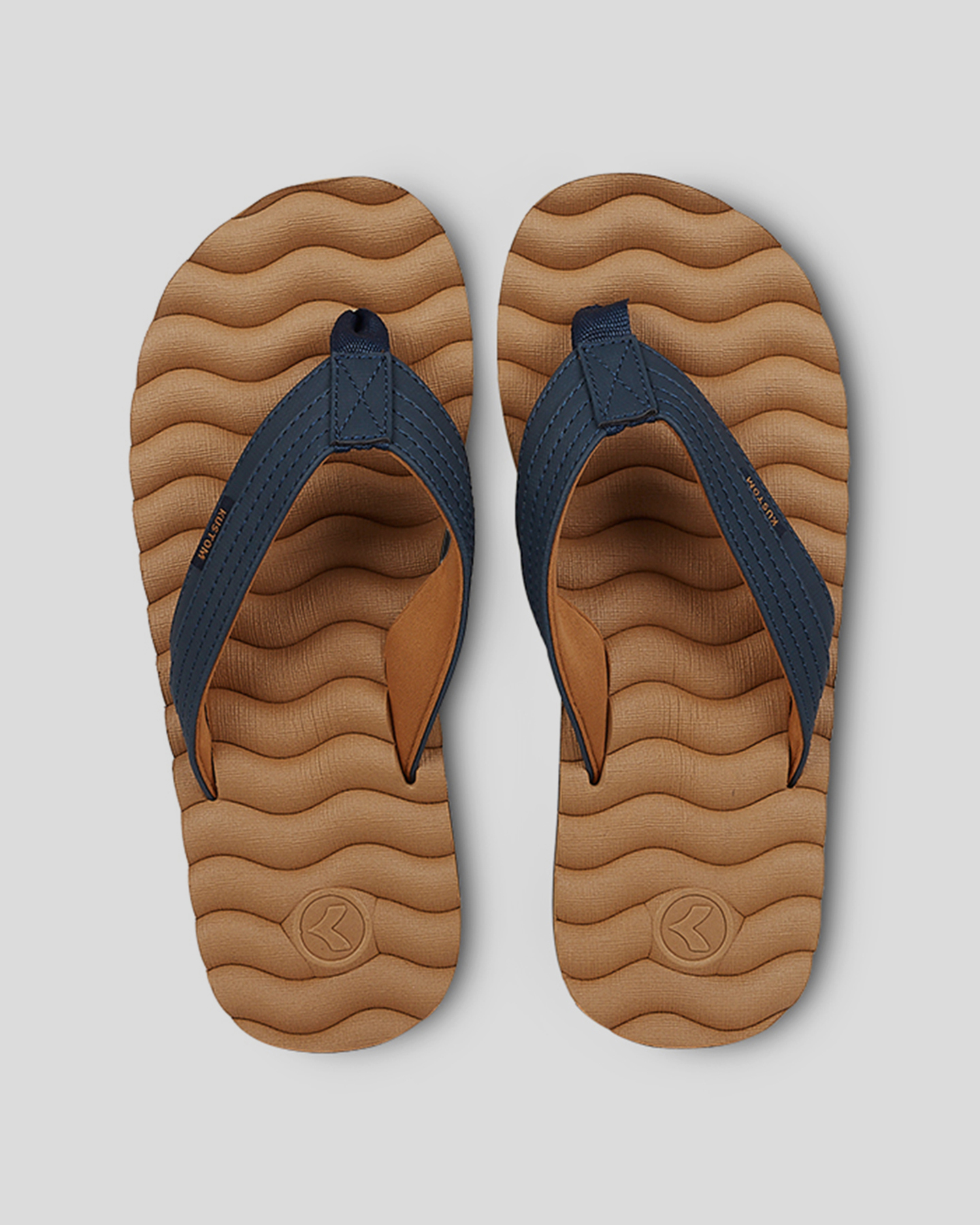 Kustom Hummer Thong Navy Tobacco SurfStitch