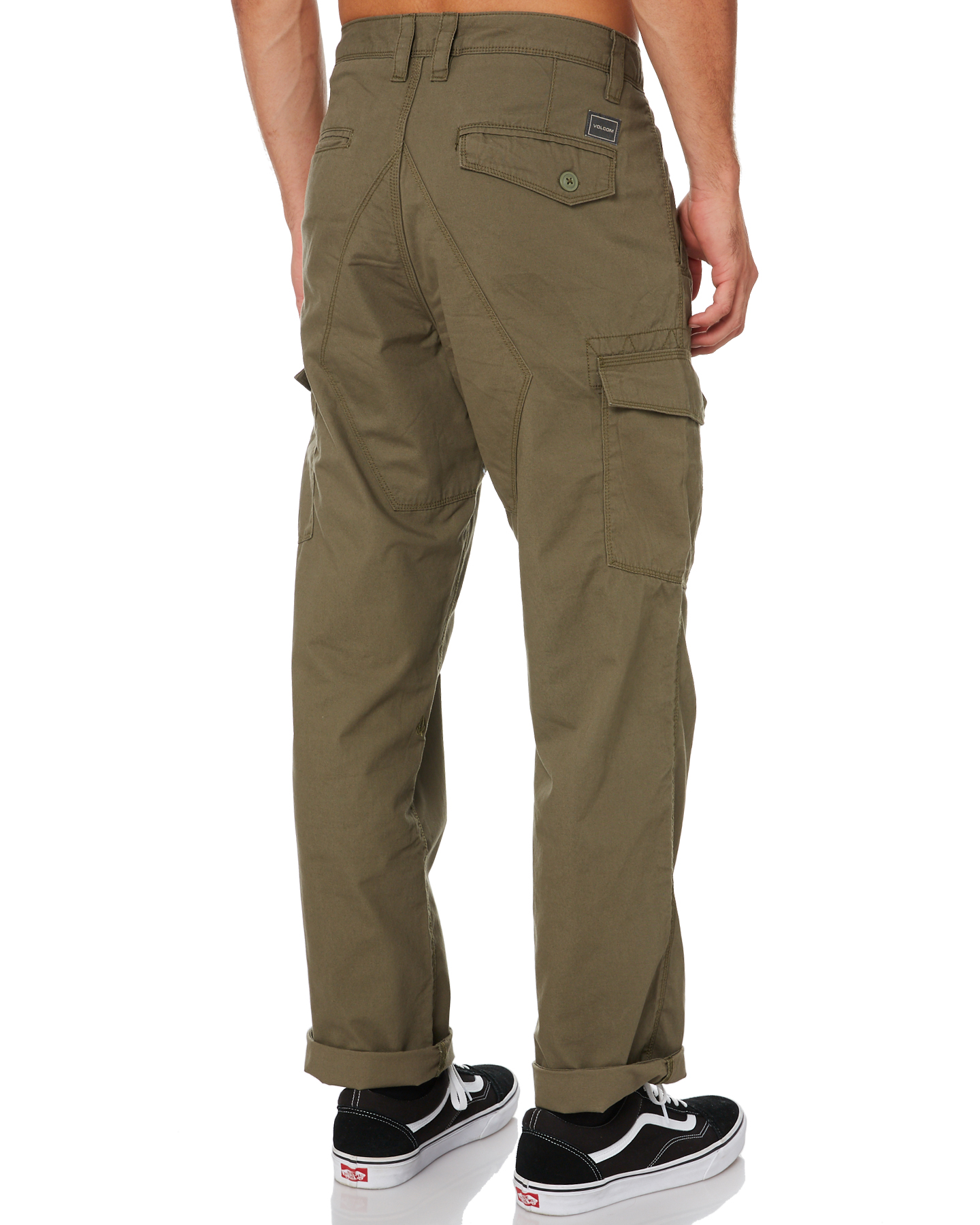 Volcom Miter Ii Mens Cargo Pant - Army Green Combo | SurfStitch