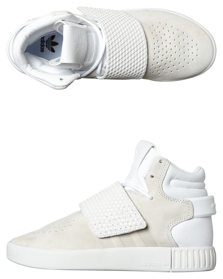 Kids Infant \\ u0026 Toddler Tubular Invader Strap High Tops adidas US