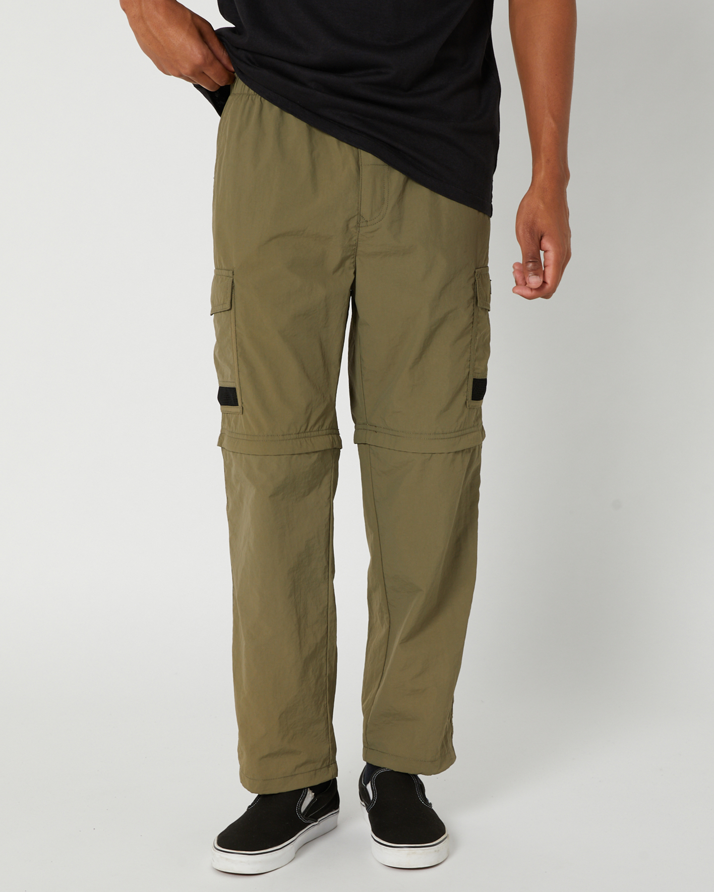 Thrills Big Slacker High Standards Zip Off Cargo Pant - Aloe | SurfStitch