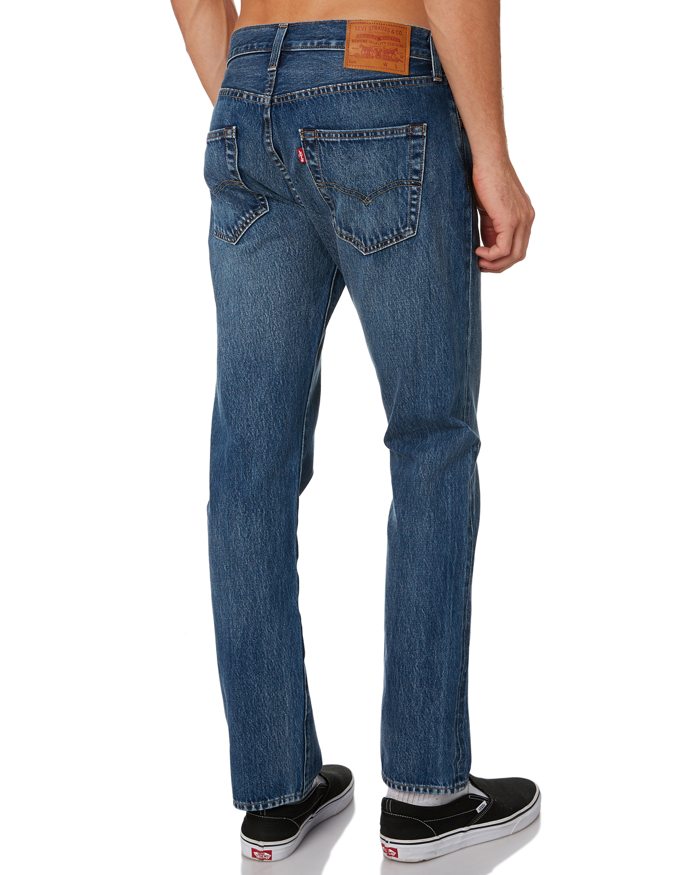 Levi's 501 Levis Original Fit Selvedge Mens Jean - Abbeys Charm Slvedge ...