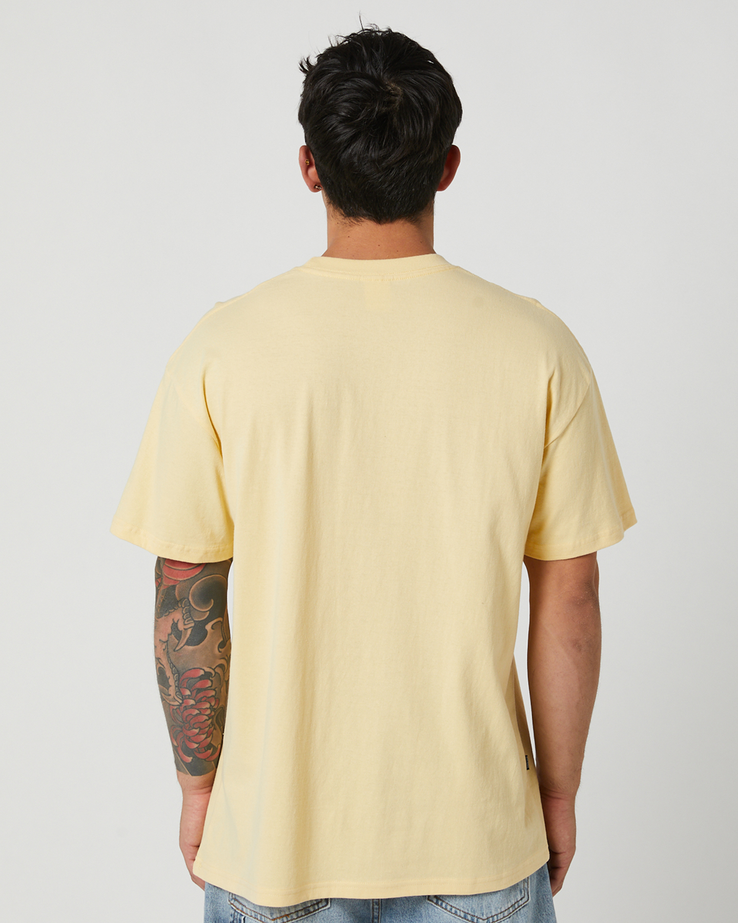 Misfit Gone Moody 50-50 Aaa Ss Tee - Solid Butter | SurfStitch