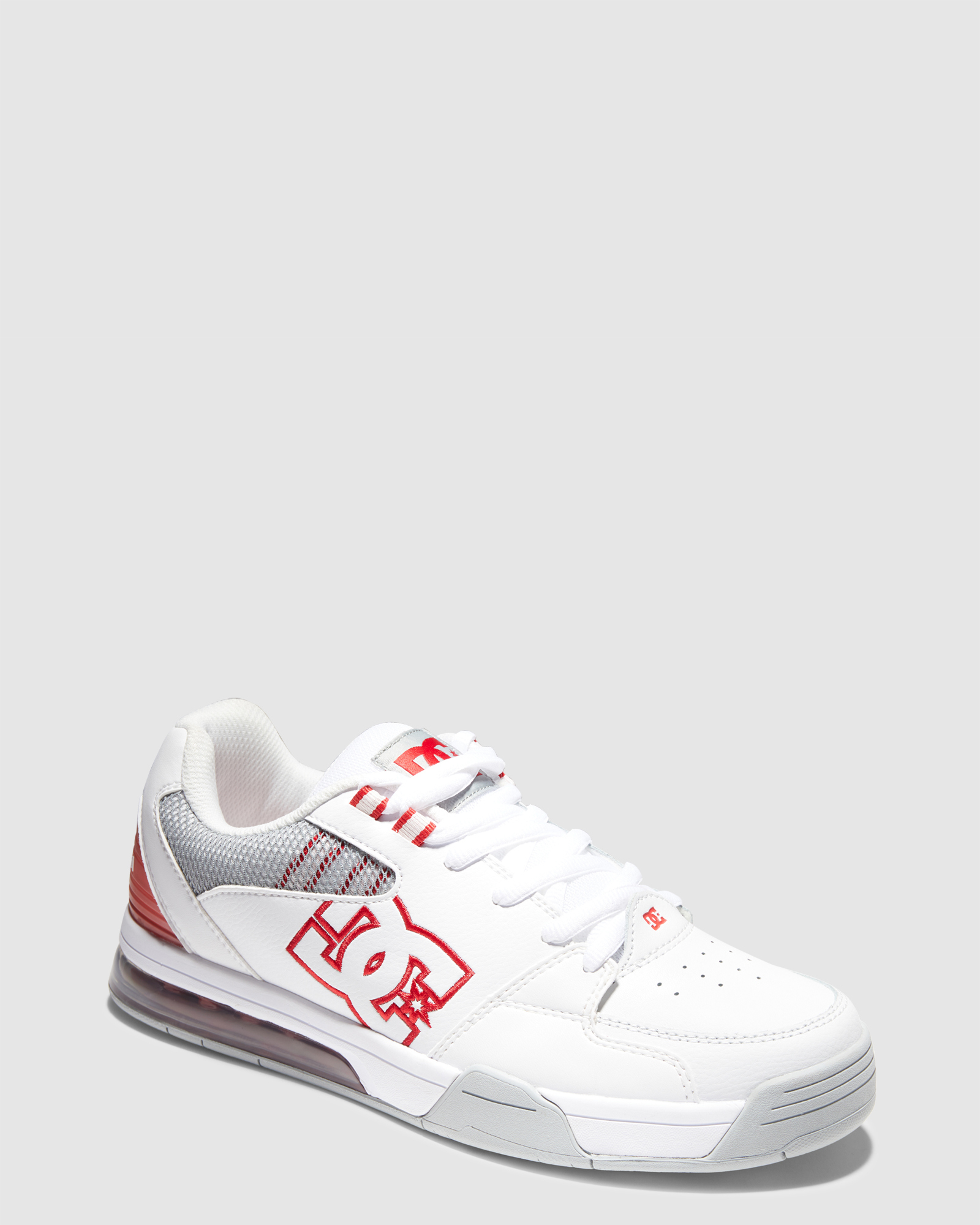 Dc Shoes Versatile Shoe - White Grey Red | SurfStitch