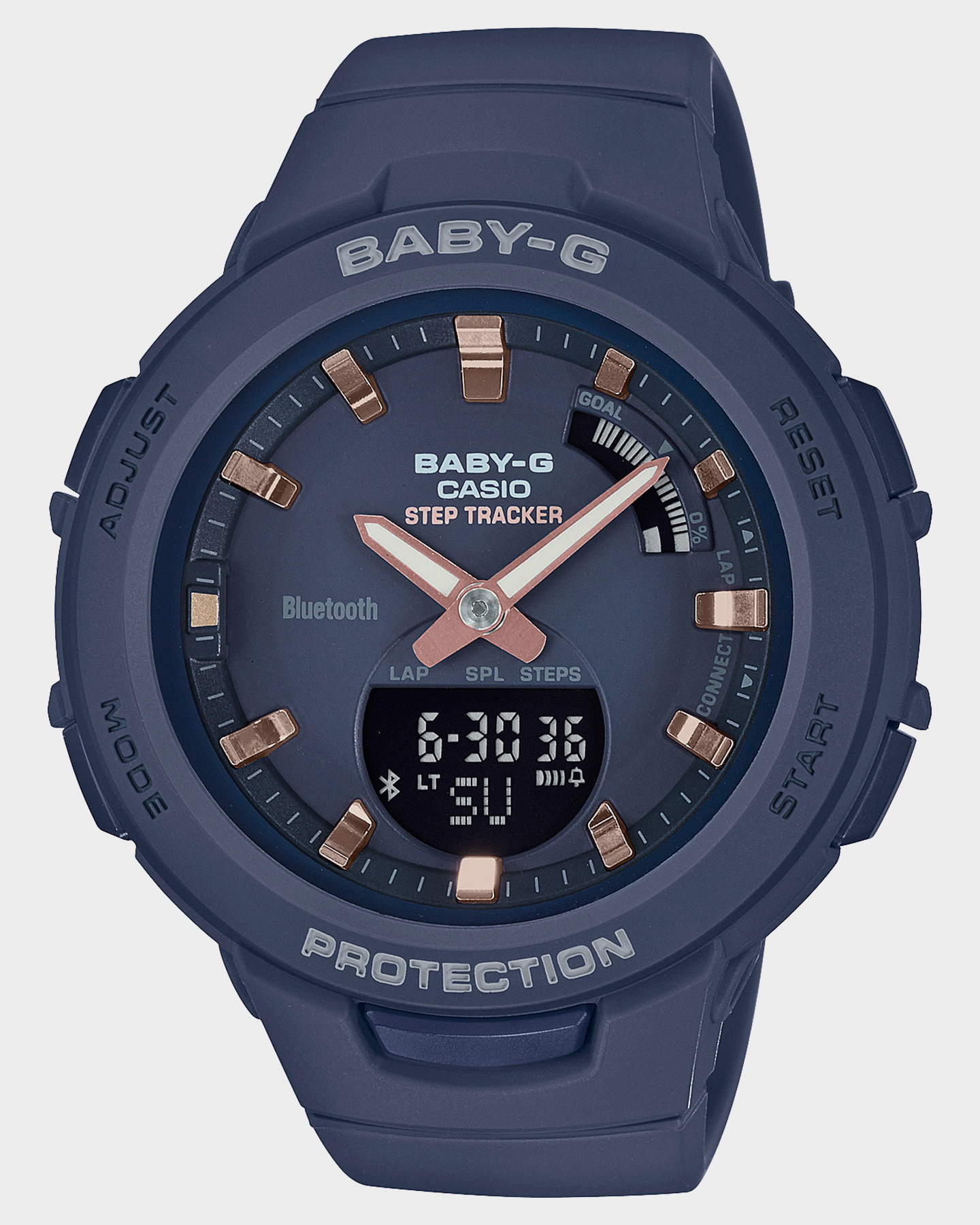 Baby G Bsab100-2A G-Squad Watch - Black Rose Gold | SurfStitch
